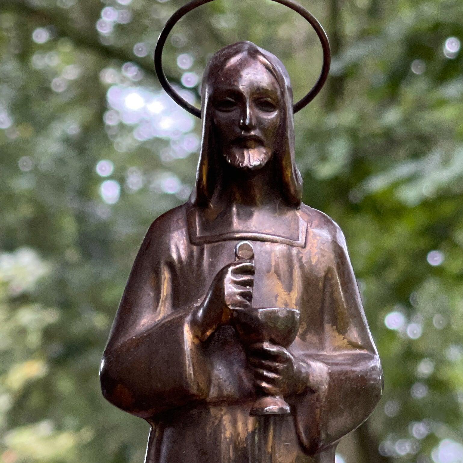 Antiek heiligenbeeld van R. Scali - Bamestra Curiosa