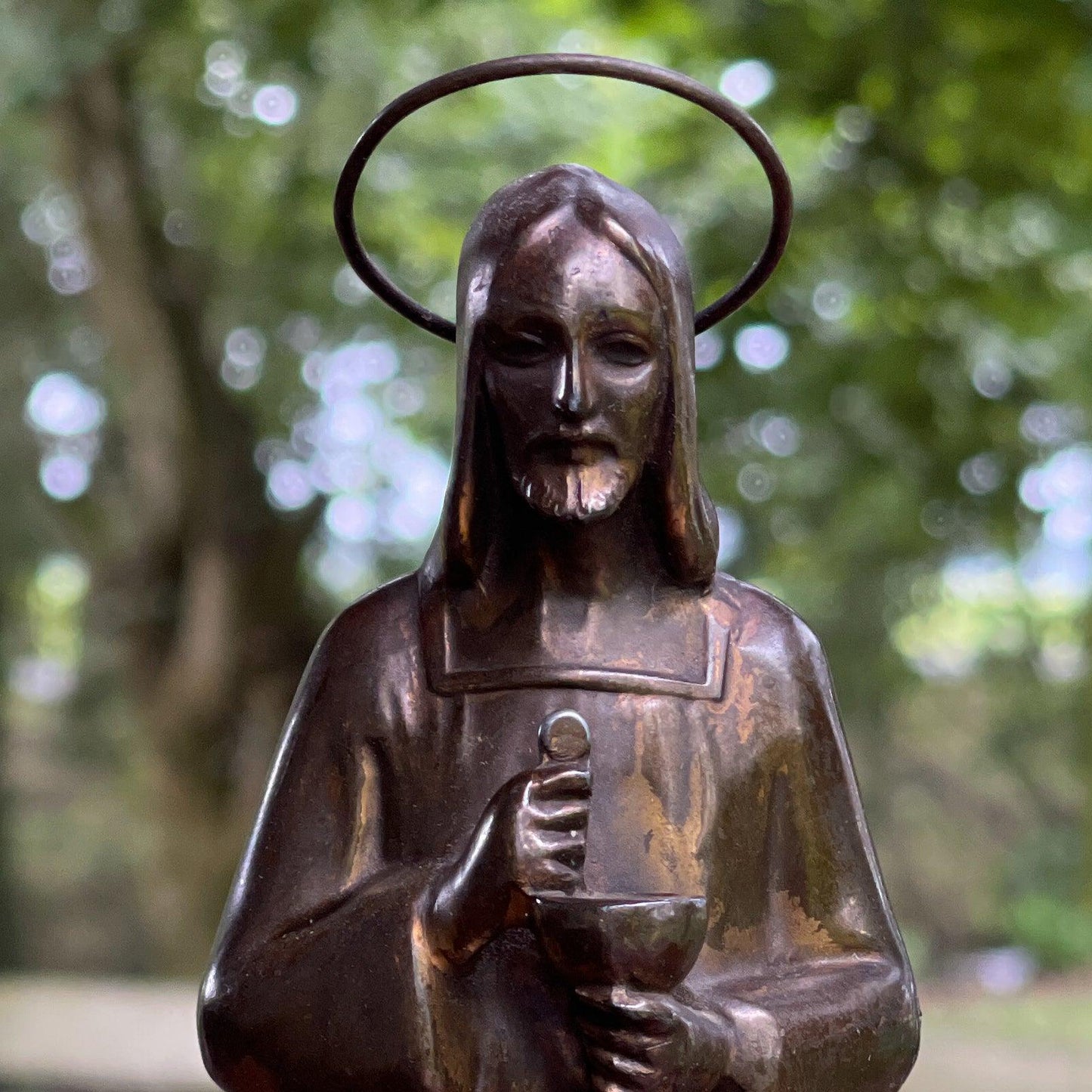 Antiek heiligenbeeld van R. Scali - Bamestra Curiosa