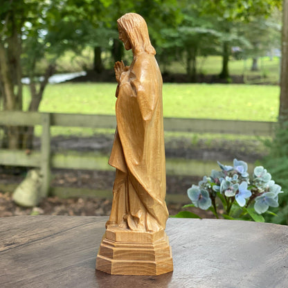 Antiek houtsnijwerk Jezus - Bamestra Curiosa