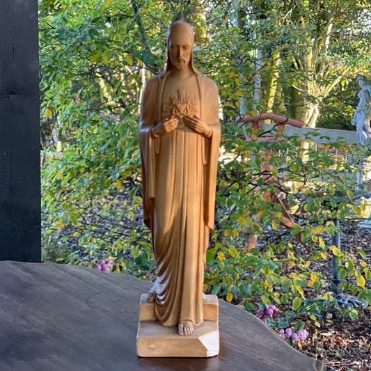 Antiek Jezus beeld - Bamestra Curiosa