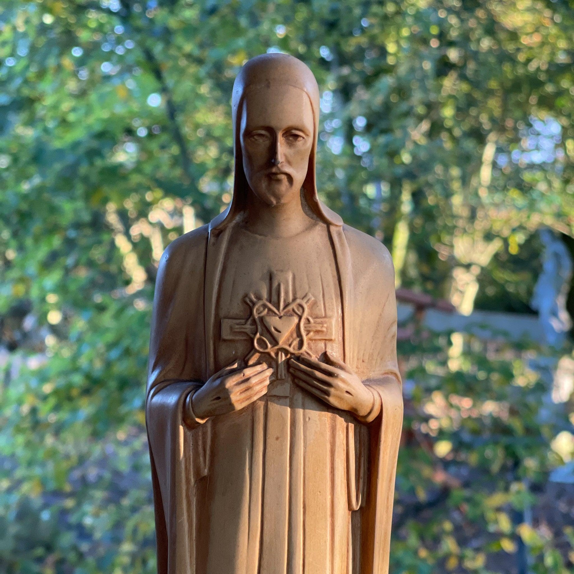 Antiek Jezus beeld - Bamestra Curiosa
