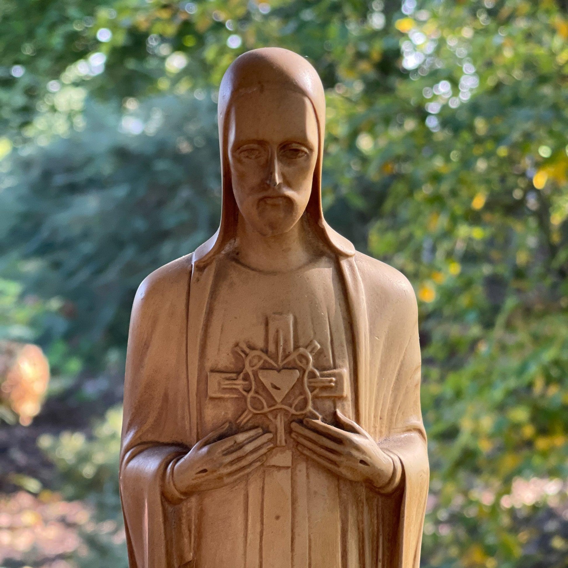 Antiek Jezus beeld - Bamestra Curiosa