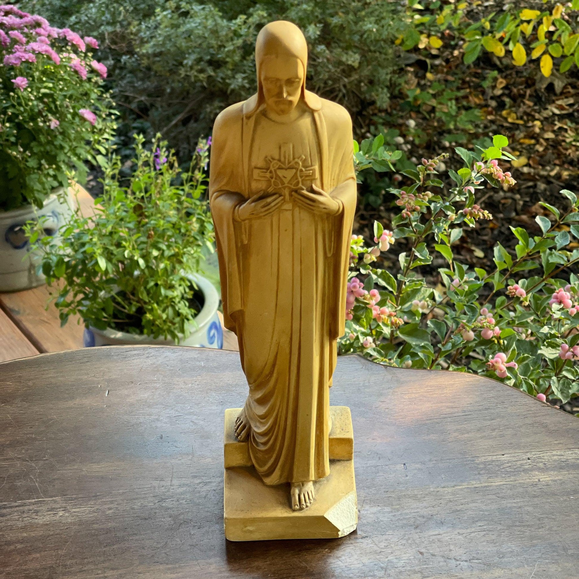 Antiek Jezus beeld - Bamestra Curiosa