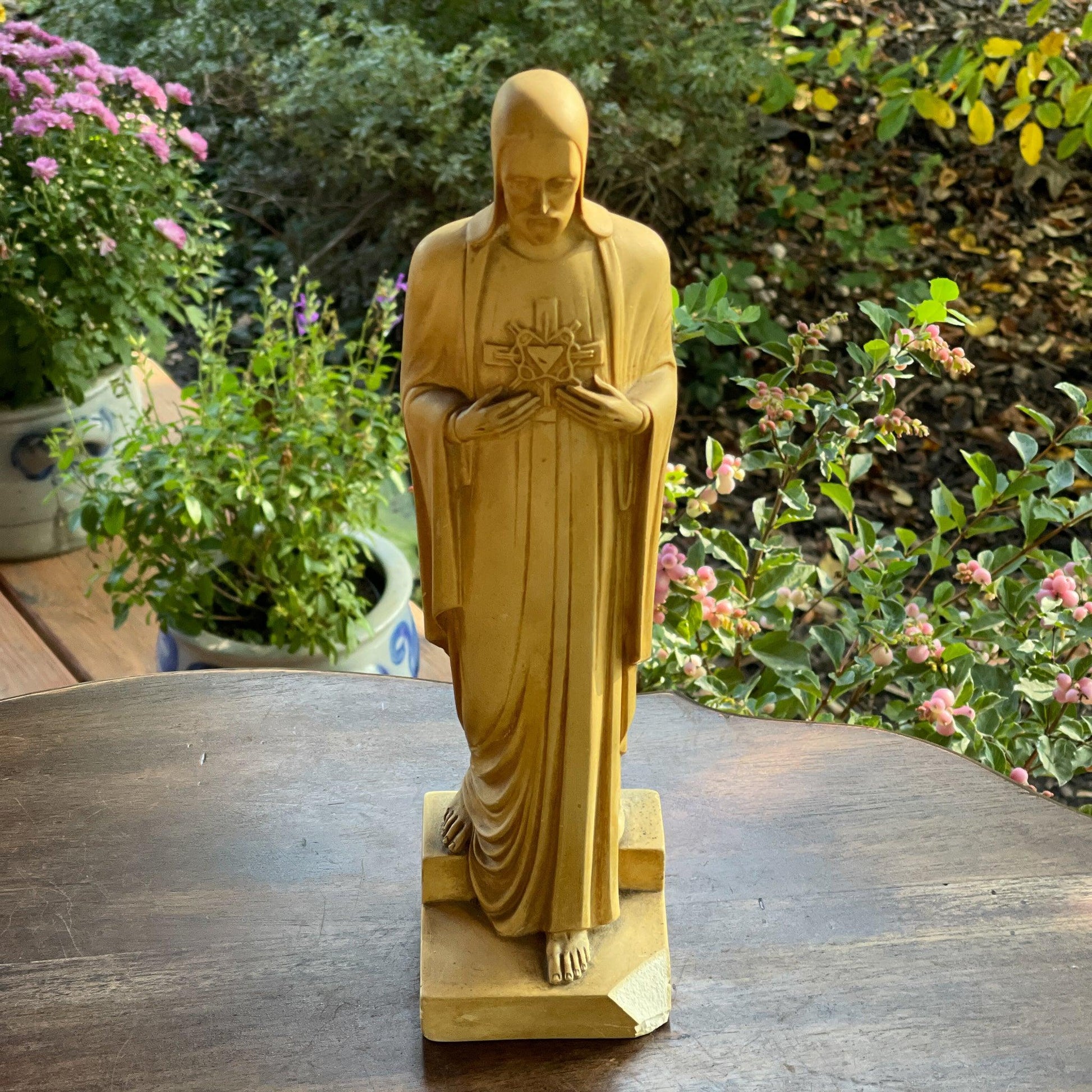 Antiek Jezus beeld - Bamestra Curiosa