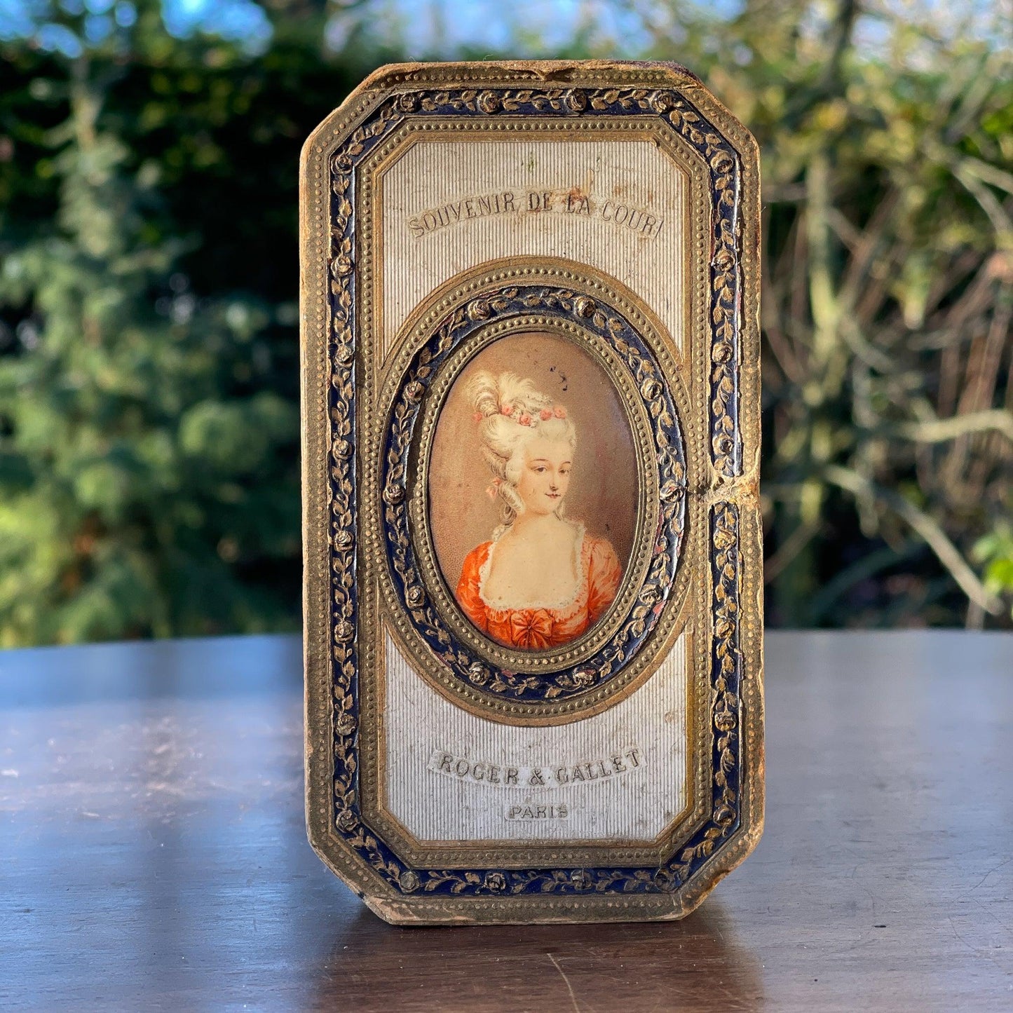 Antiek Parfum doosje van Roger & Gallet Paris (1922) - Bamestra Curiosa