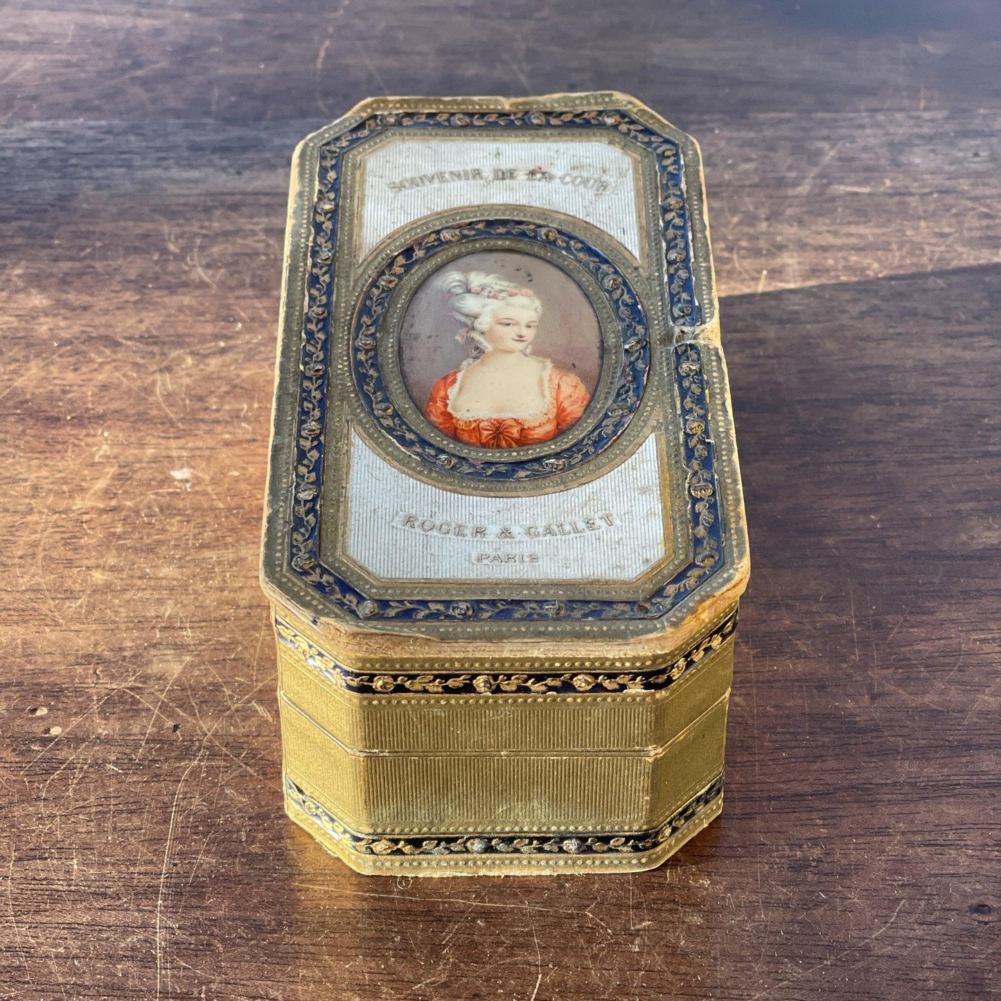 Antiek Parfum doosje van Roger & Gallet Paris (1922) - Bamestra Curiosa