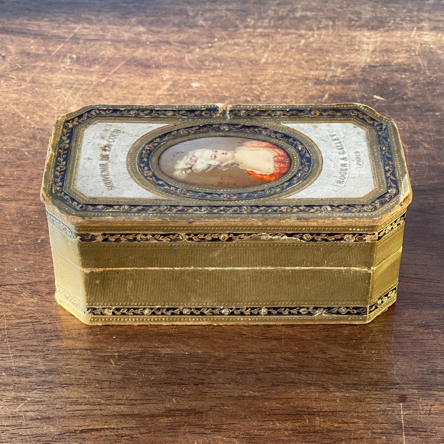 Antiek Parfum doosje van Roger & Gallet Paris (1922) - Bamestra Curiosa