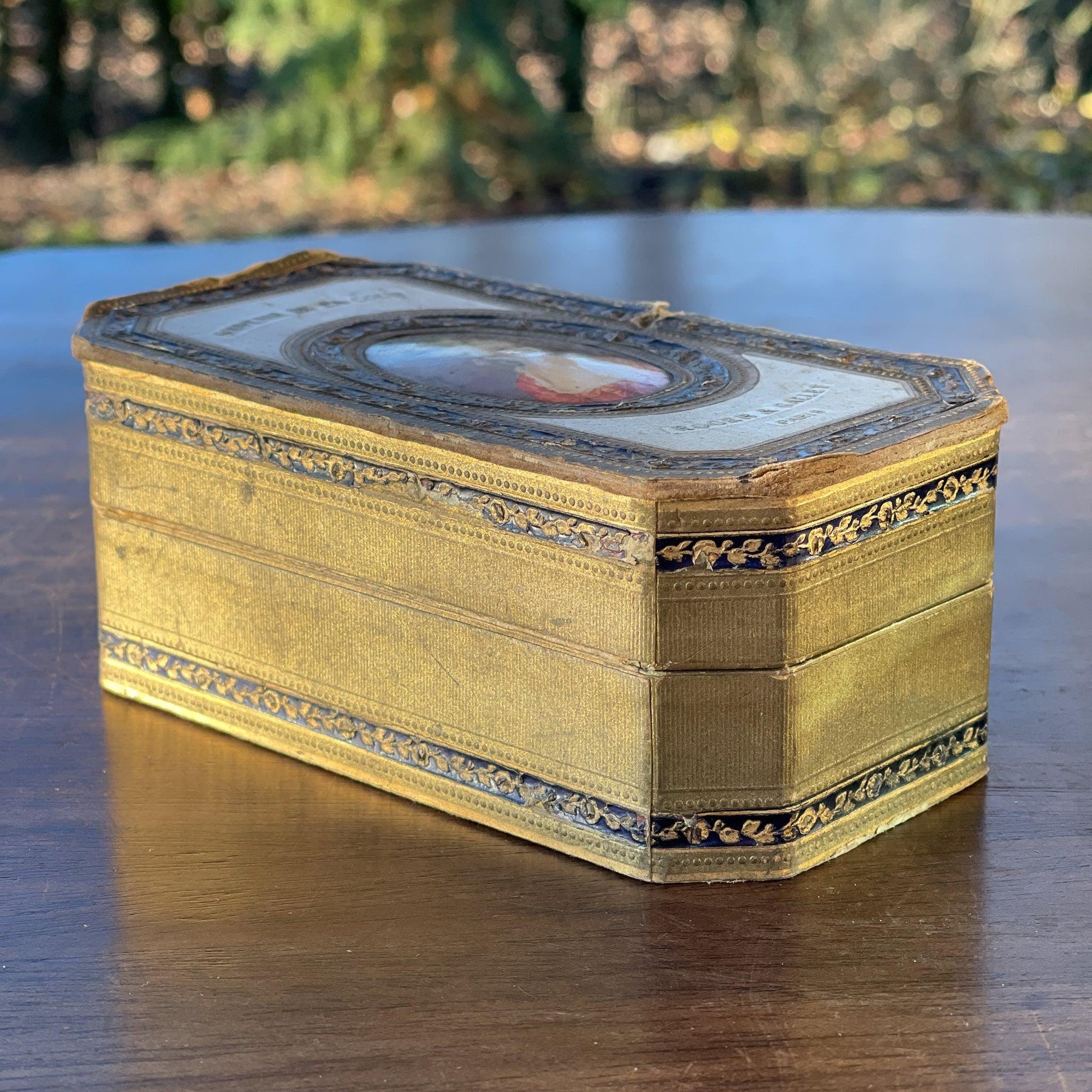 Antiek Parfum doosje van Roger & Gallet Paris (1922) - Bamestra Curiosa