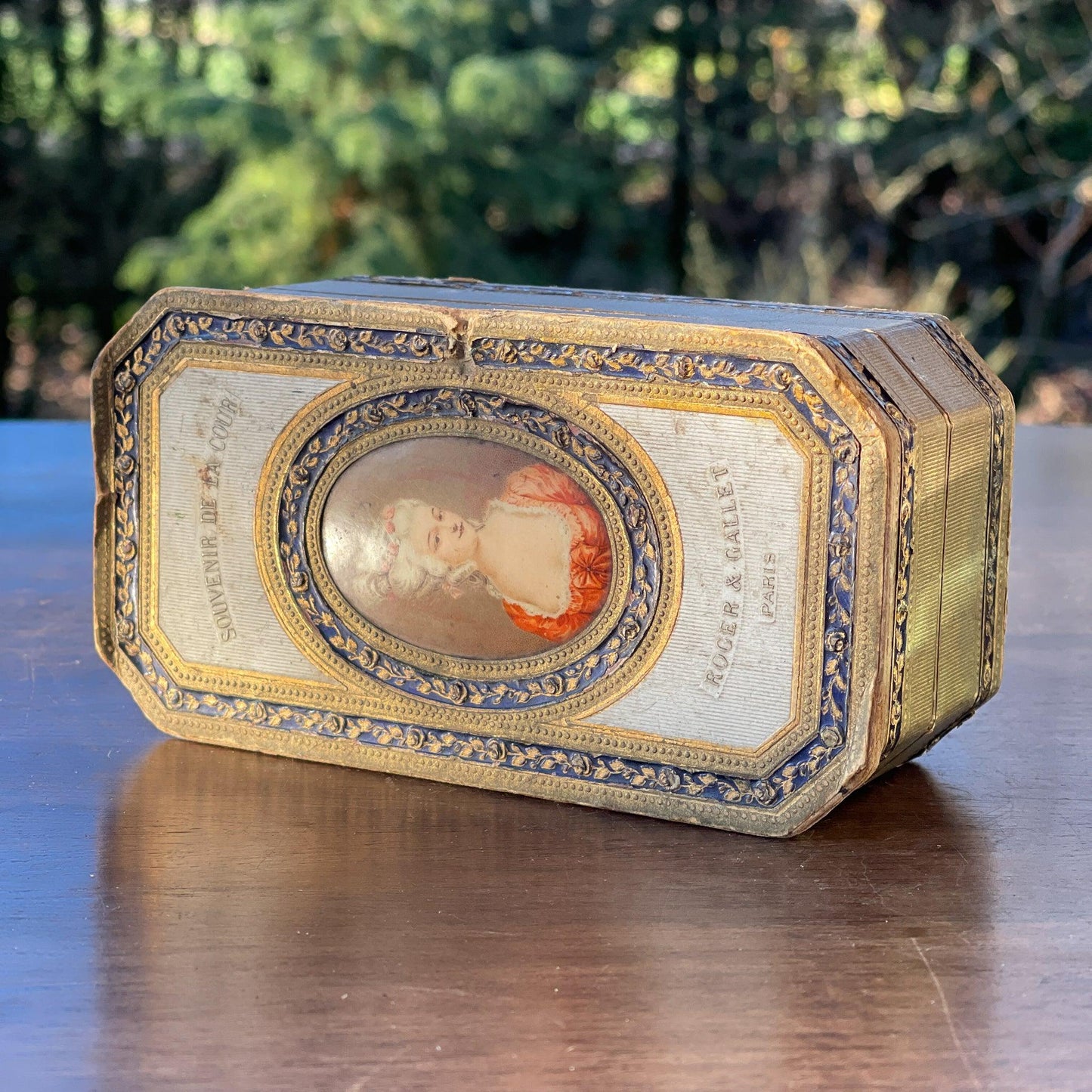 Antiek Parfum doosje van Roger & Gallet Paris (1922) - Bamestra Curiosa