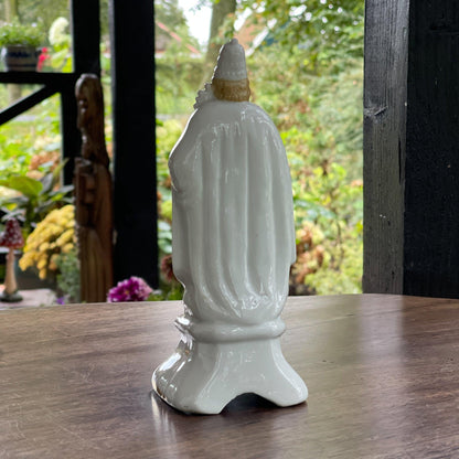 Antiek zeldzaam porseleinen beeld van St. Cornelius - Bamestra Curiosa