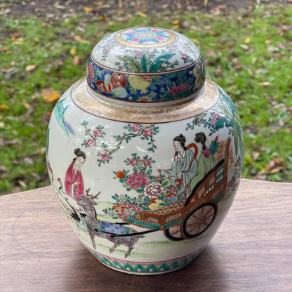 Antieke Chinese gemberpot - Bamestra Curiosa