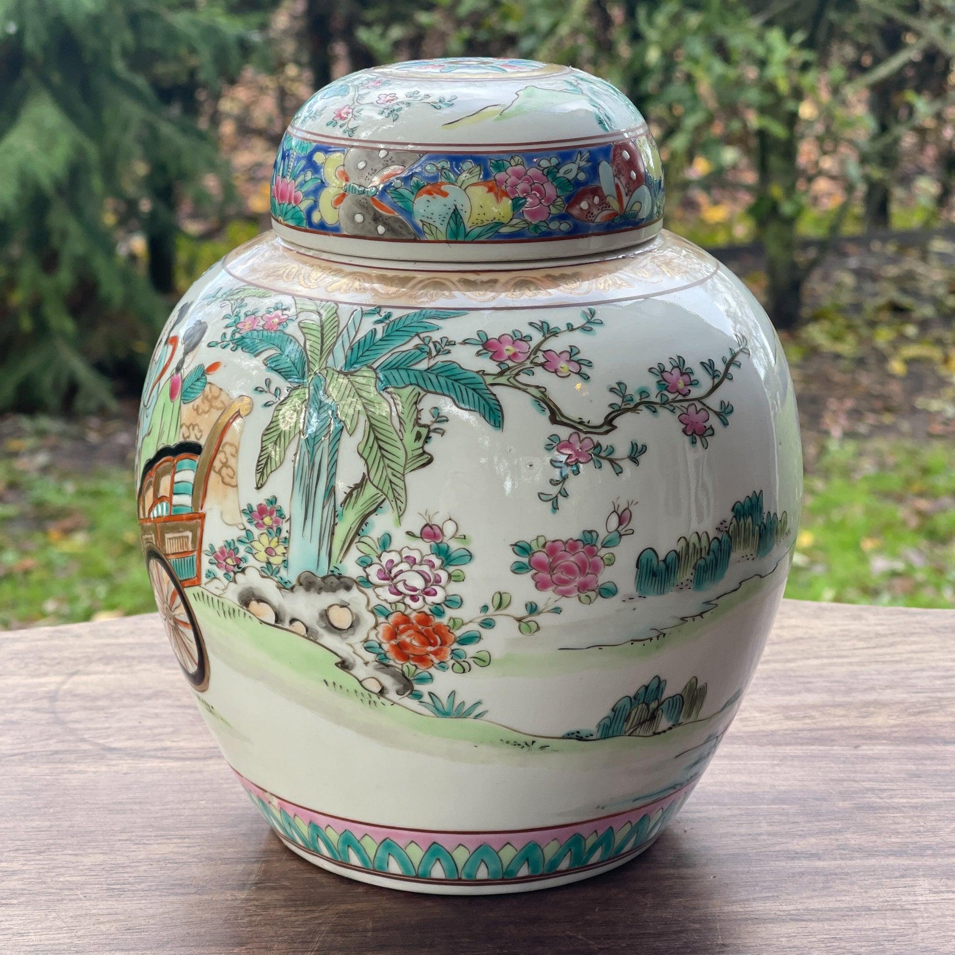 Antieke Chinese gemberpot - Bamestra Curiosa