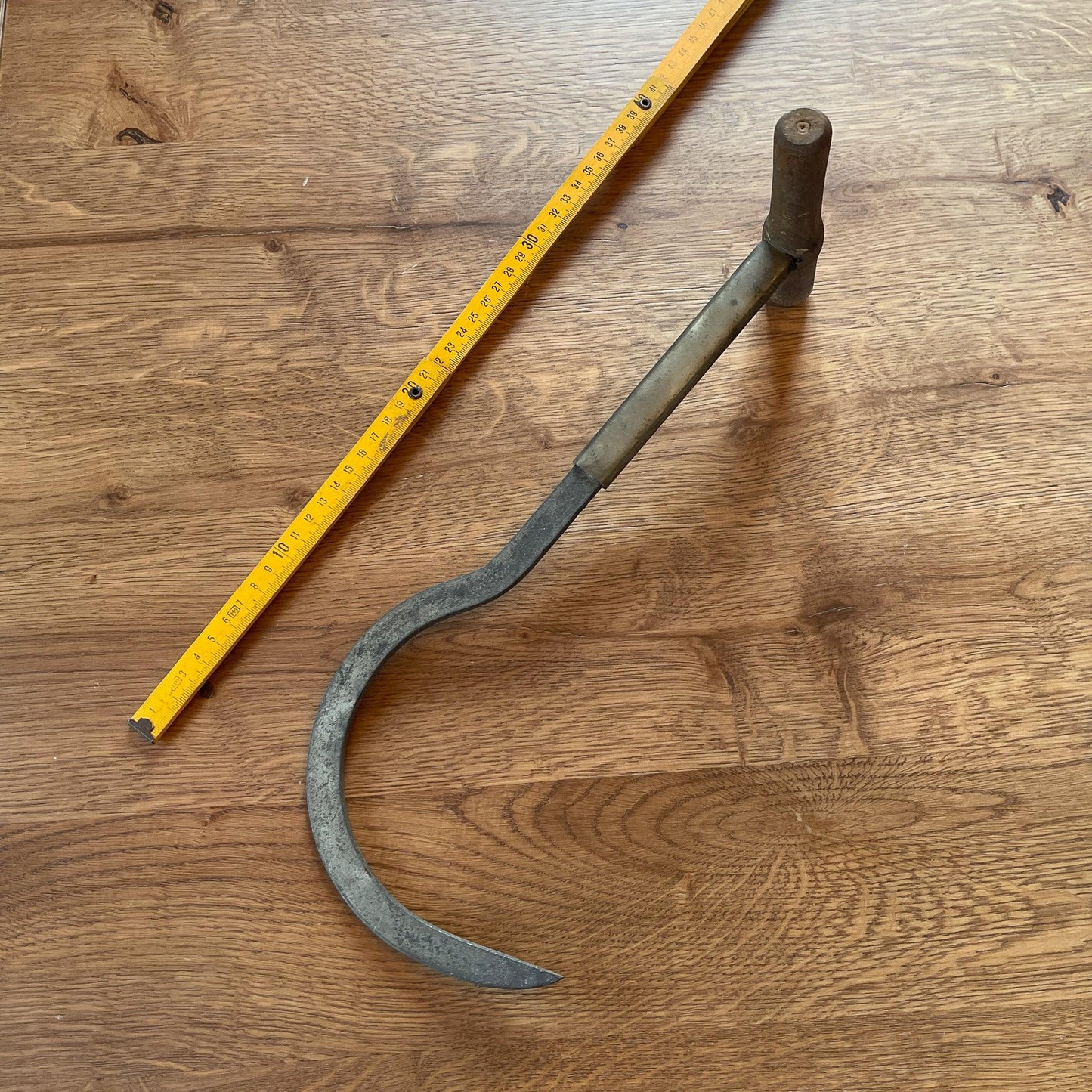 Antieke hooibaal haak - Bamestra Curiosa
