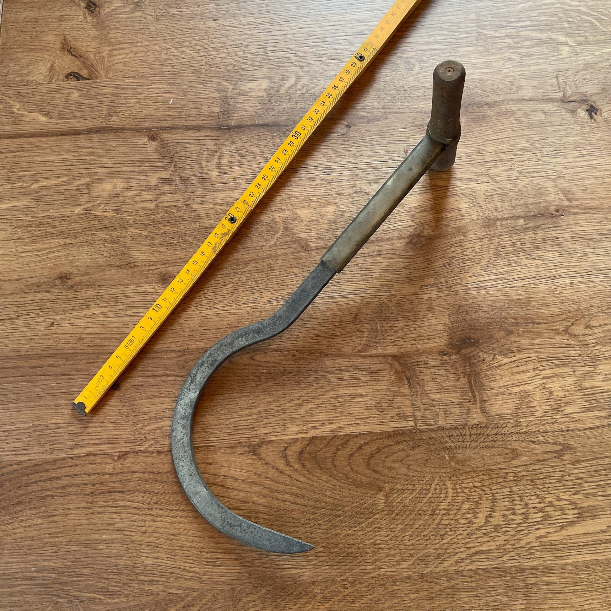 Antieke hooibaal haak - Bamestra Curiosa