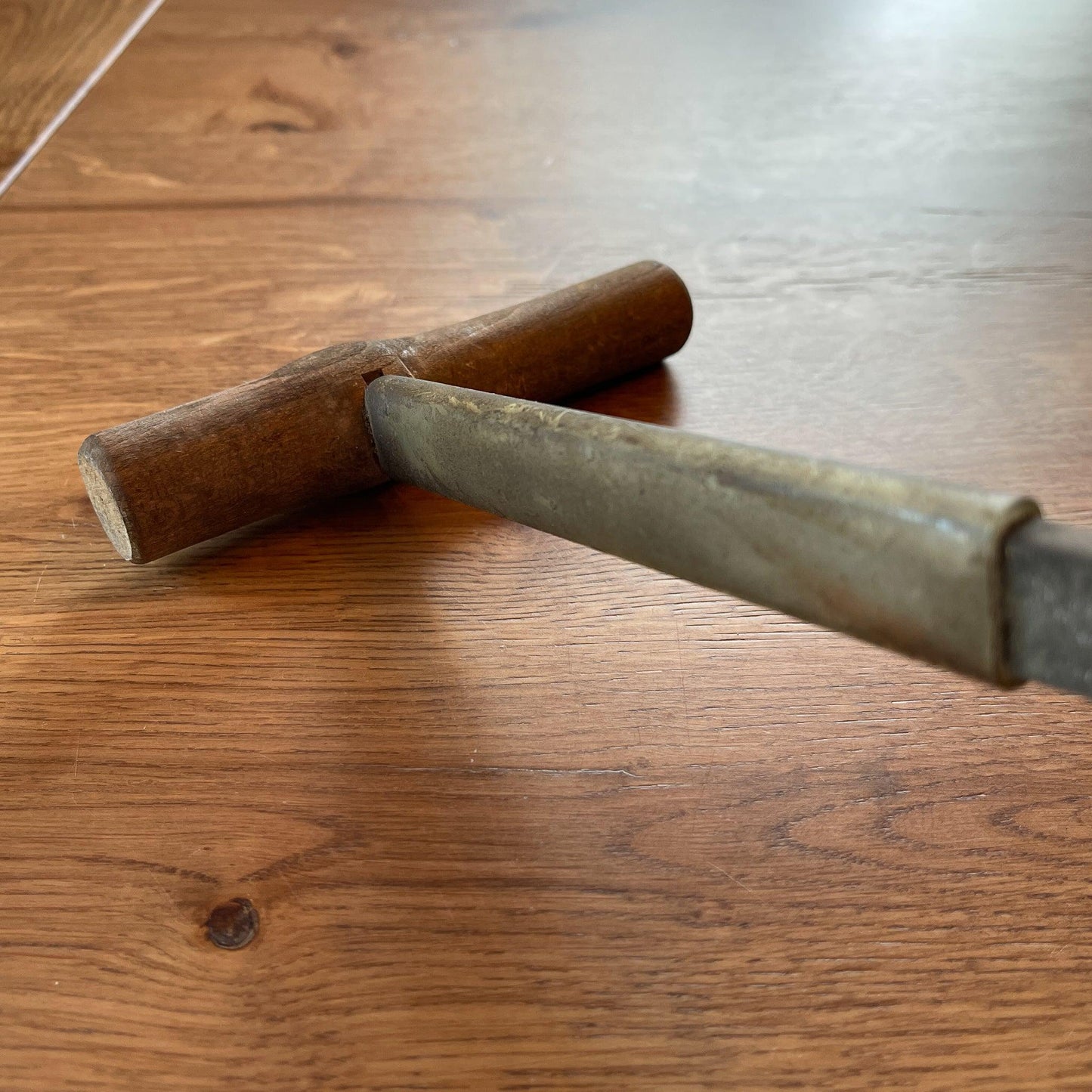 Antieke hooibaal haak - Bamestra Curiosa