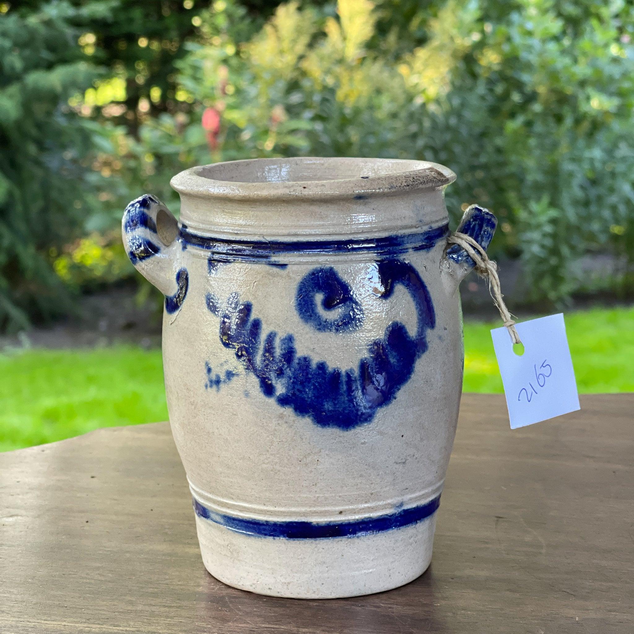 Antieke Keulse aardewerk pot / bloempot - Bamestra Curiosa