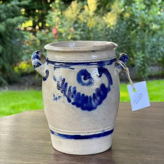 Antieke Keulse aardewerk pot / bloempot - Bamestra Curiosa