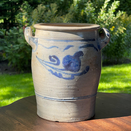 Antieke Keulse aardewerk pot / bloempot - Bamestra Curiosa