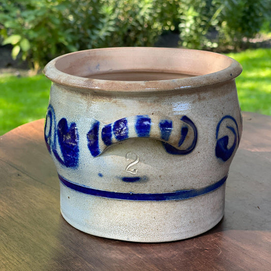 Antieke Keulse aardewerk pot / bloempot - Bamestra Curiosa