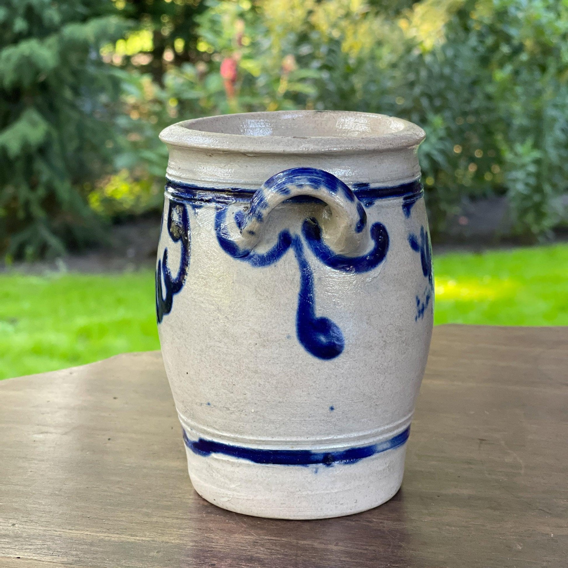 Antieke Keulse aardewerk pot / bloempot - Bamestra Curiosa