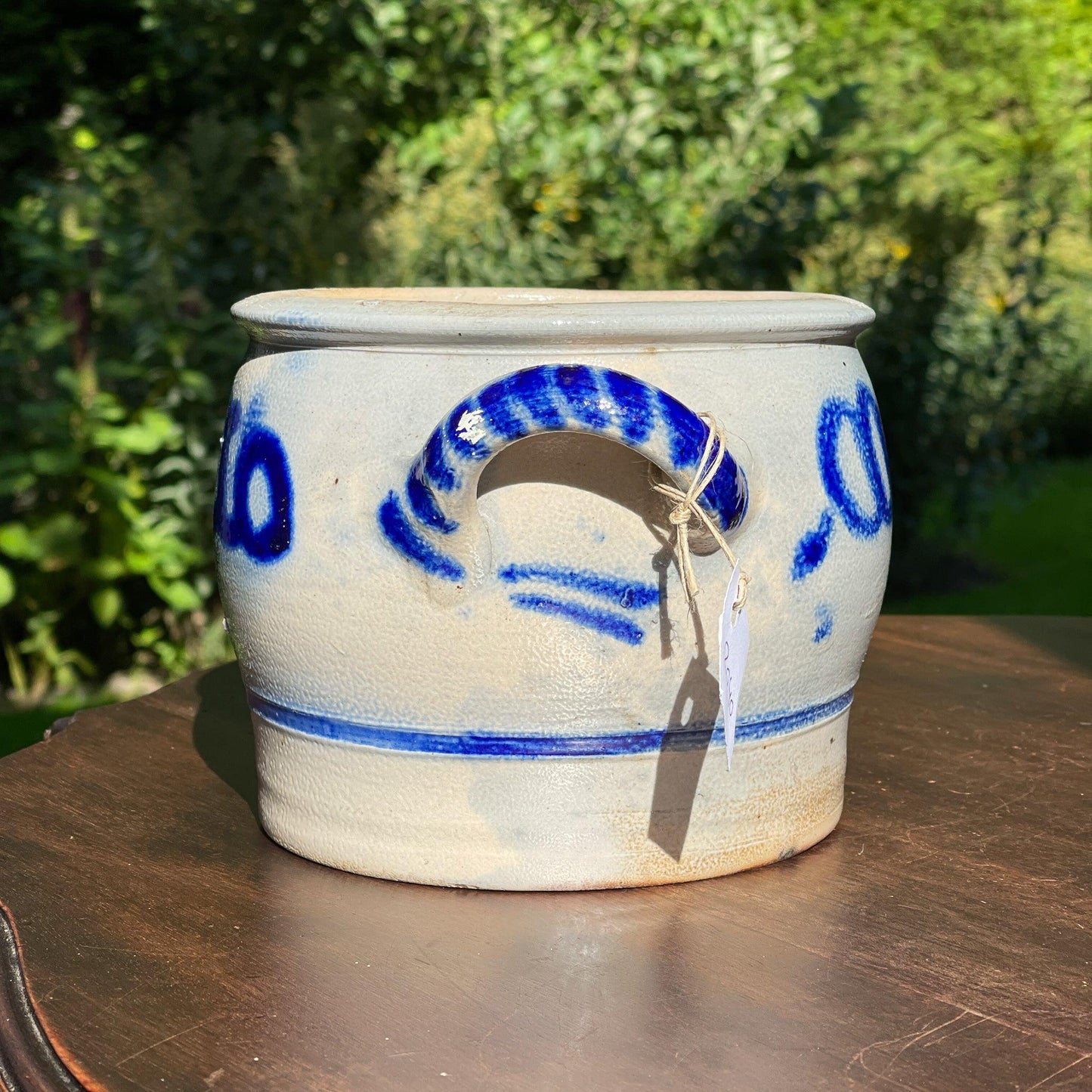 Antieke Keulse aardewerk pot / bloempot - Bamestra Curiosa