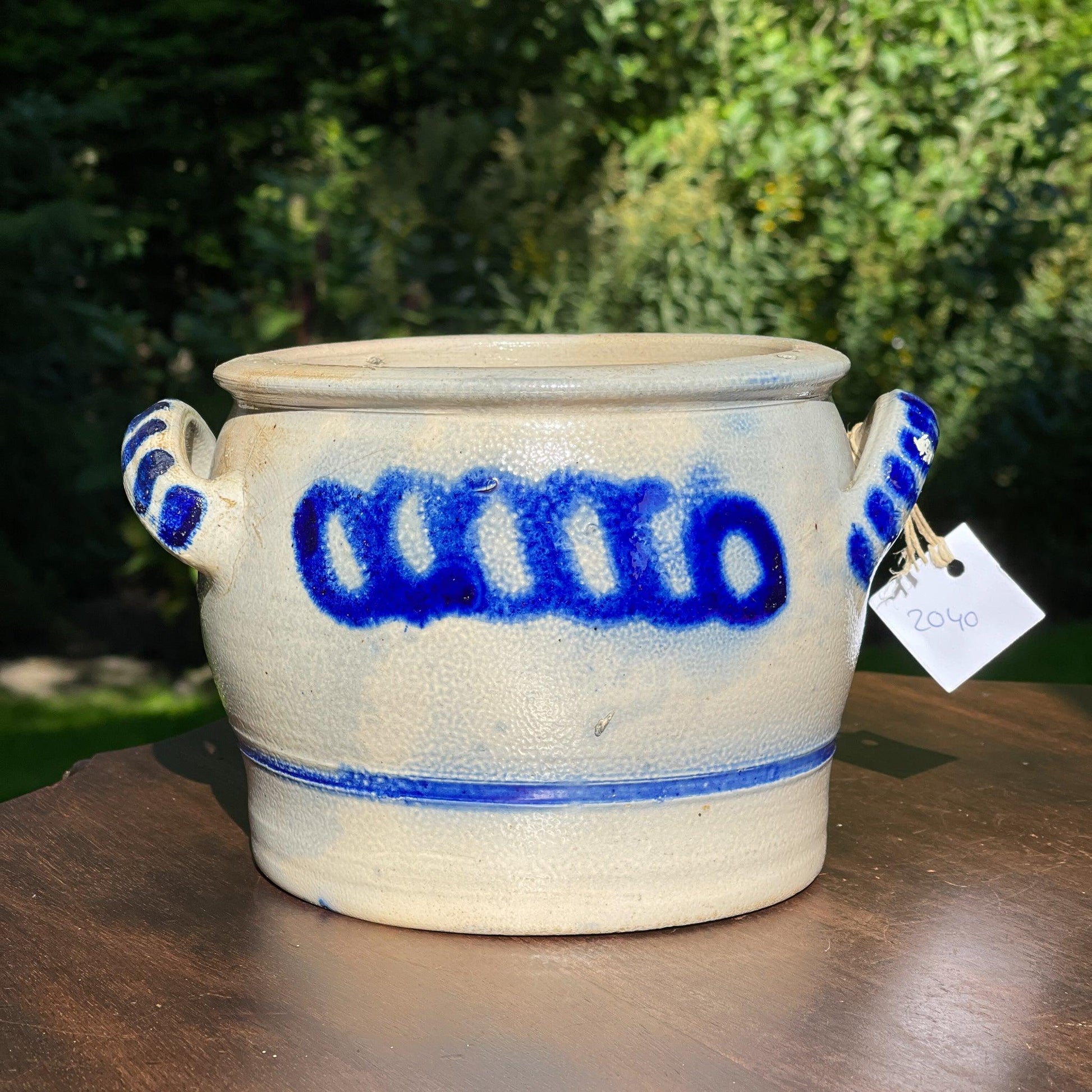 Antieke Keulse aardewerk pot / bloempot - Bamestra Curiosa