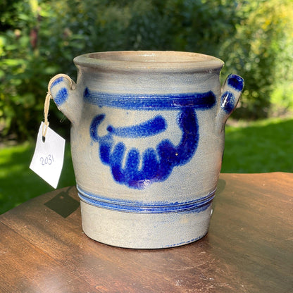 Antieke Keulse aardewerk pot / bloempot - Bamestra Curiosa