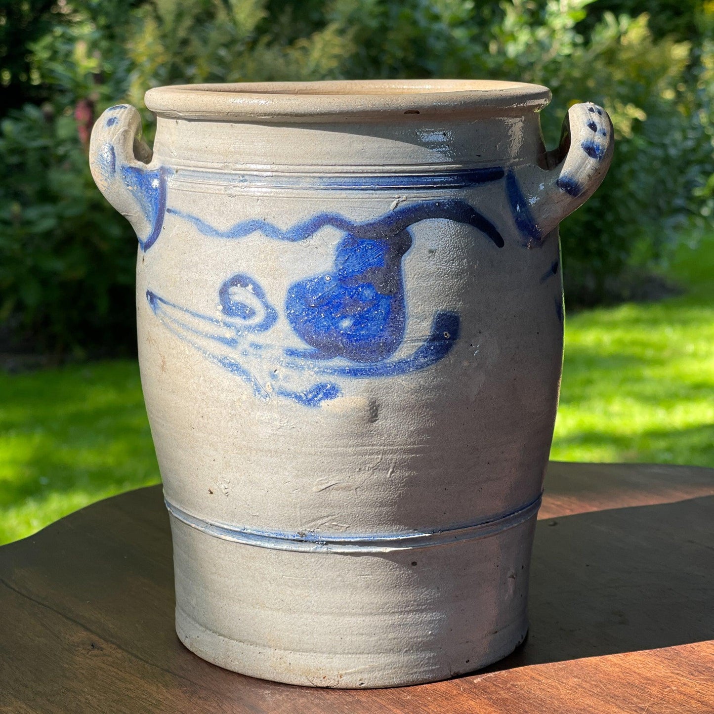 Antieke Keulse aardewerk pot / bloempot - Bamestra Curiosa