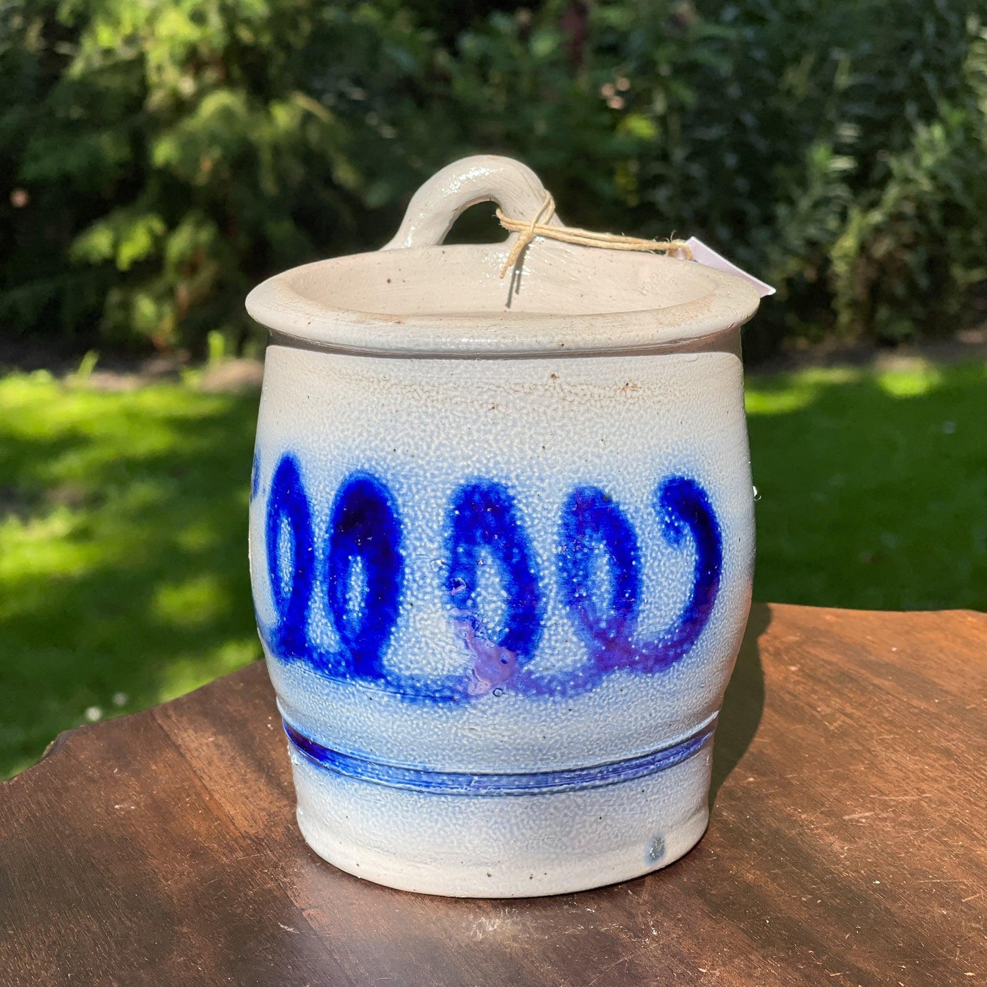 Antieke Keulse aardewerk pot / bloempot - Bamestra Curiosa