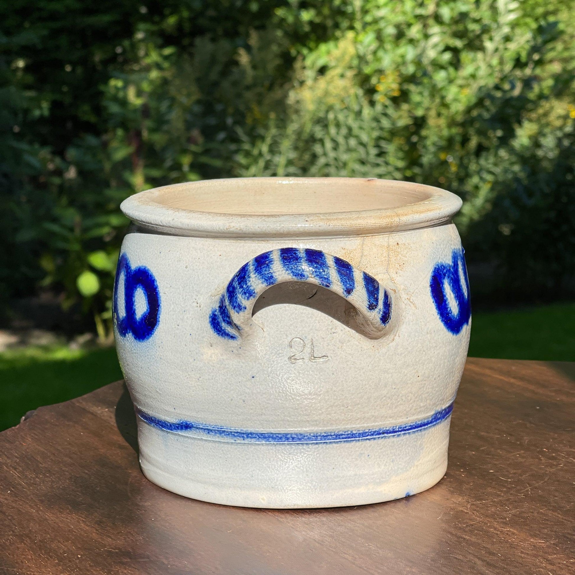 Antieke Keulse aardewerk pot / bloempot - Bamestra Curiosa