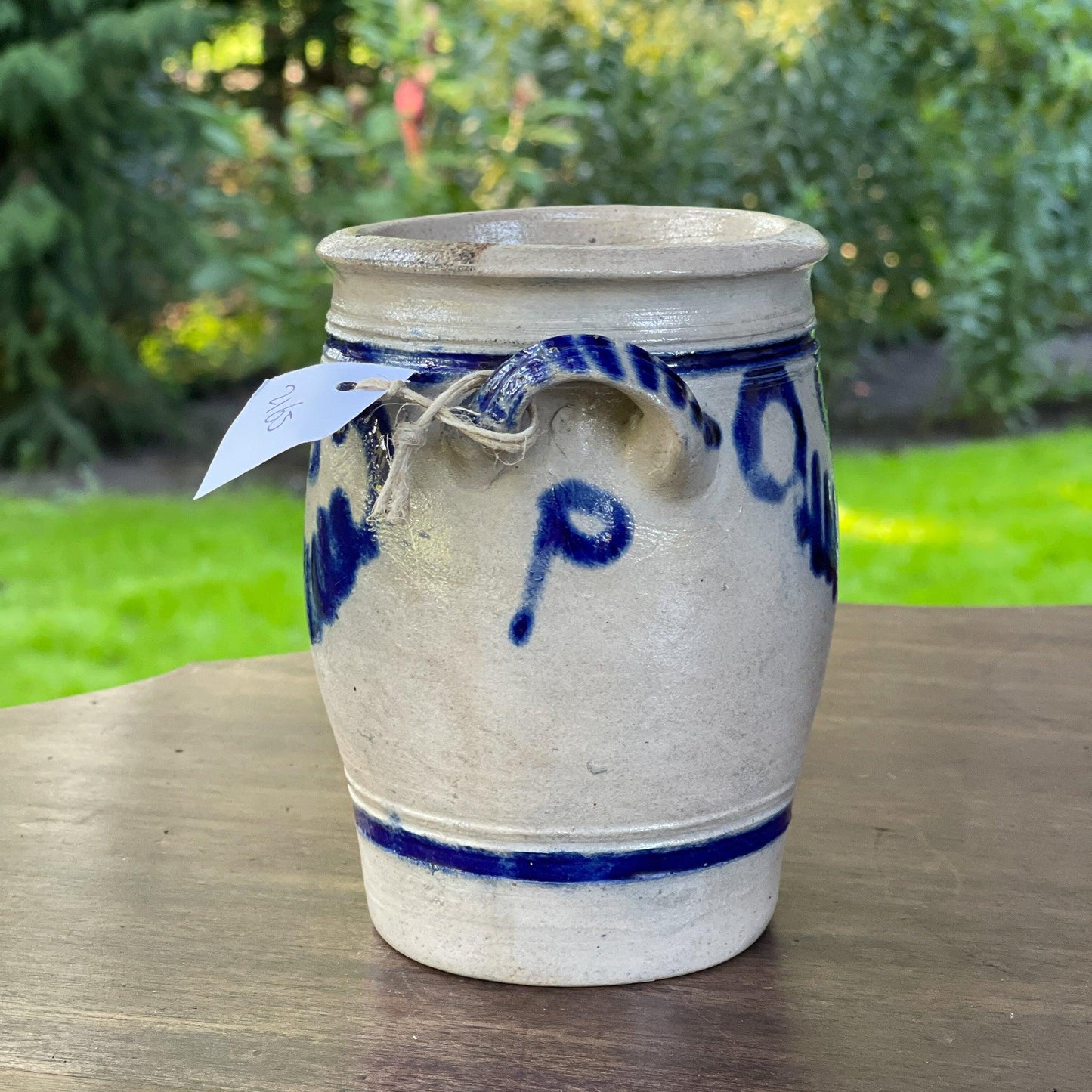 Antieke Keulse aardewerk pot / bloempot - Bamestra Curiosa