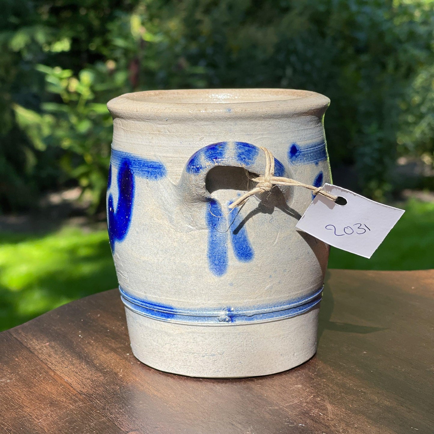 Antieke Keulse aardewerk pot / bloempot - Bamestra Curiosa