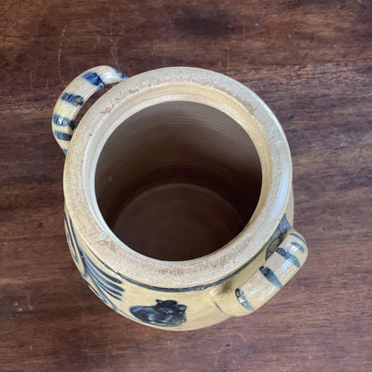 Antieke Keulse aardewerk pot / bloempot - Bamestra Curiosa