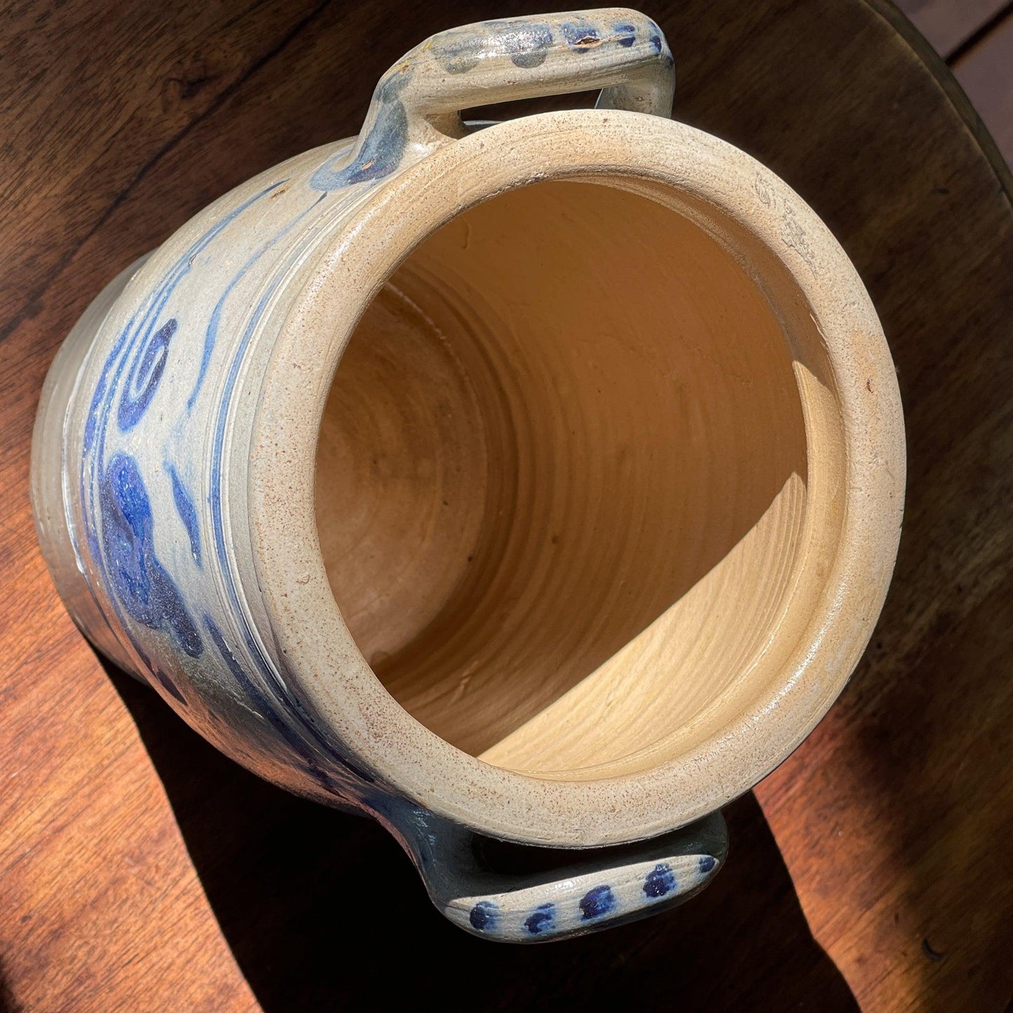 Antieke Keulse aardewerk pot / bloempot - Bamestra Curiosa