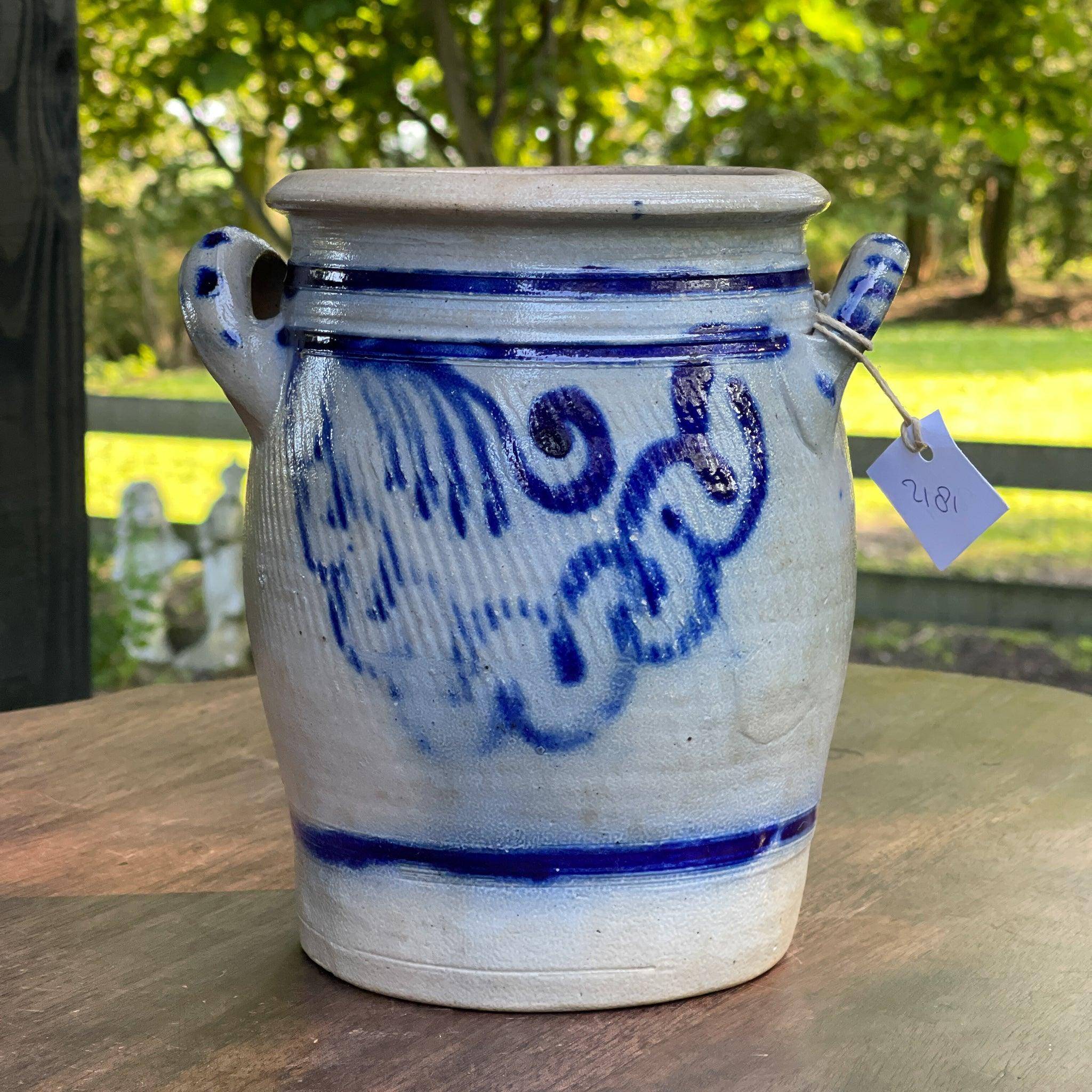 Antieke Keulse aardewerk pot / bloempot / vaas - The Collectionist