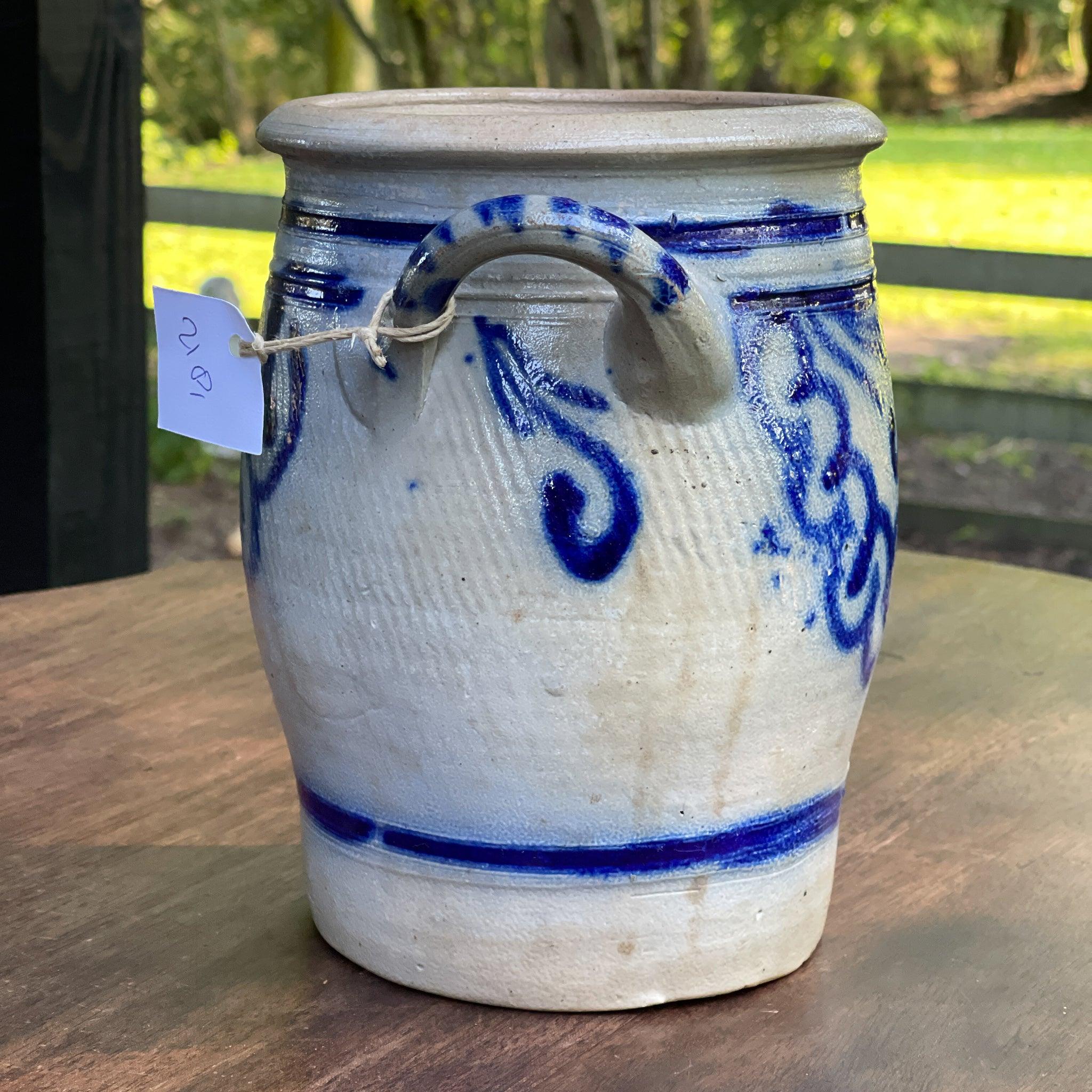 Antieke Keulse aardewerk pot / bloempot / vaas - The Collectionist