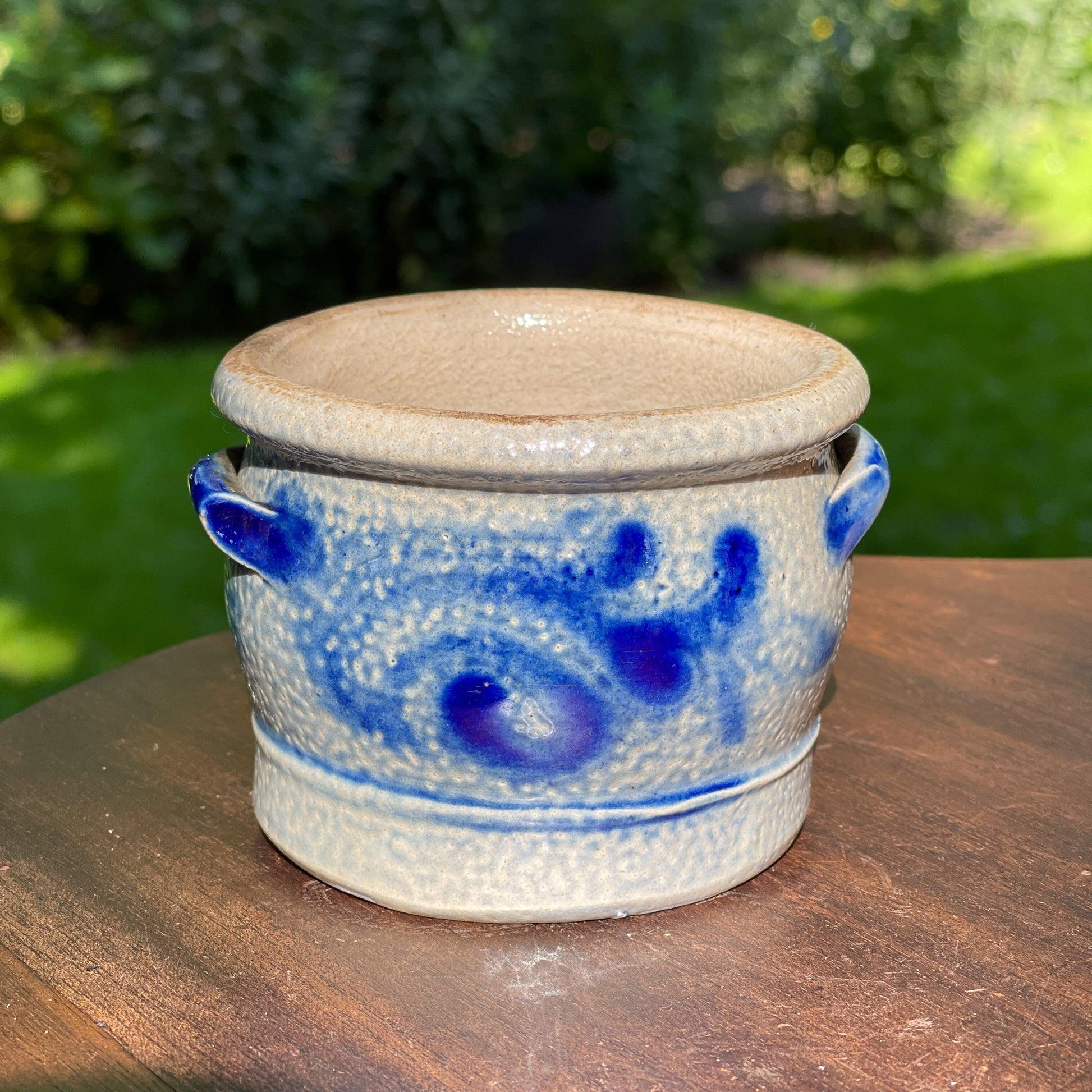 Antieke Keulse aardewerk pot / bloempotje - Bamestra Curiosa