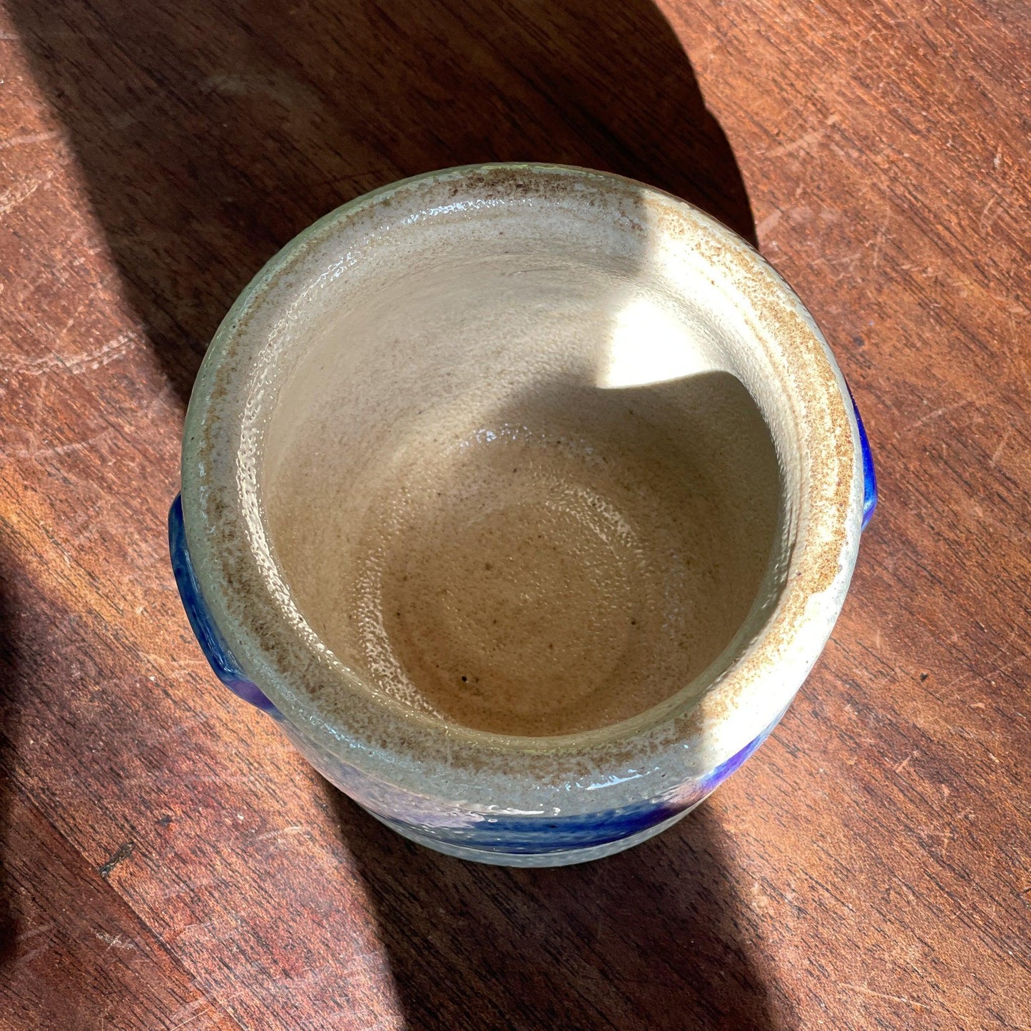 Antieke Keulse aardewerk pot / bloempotje - Bamestra Curiosa