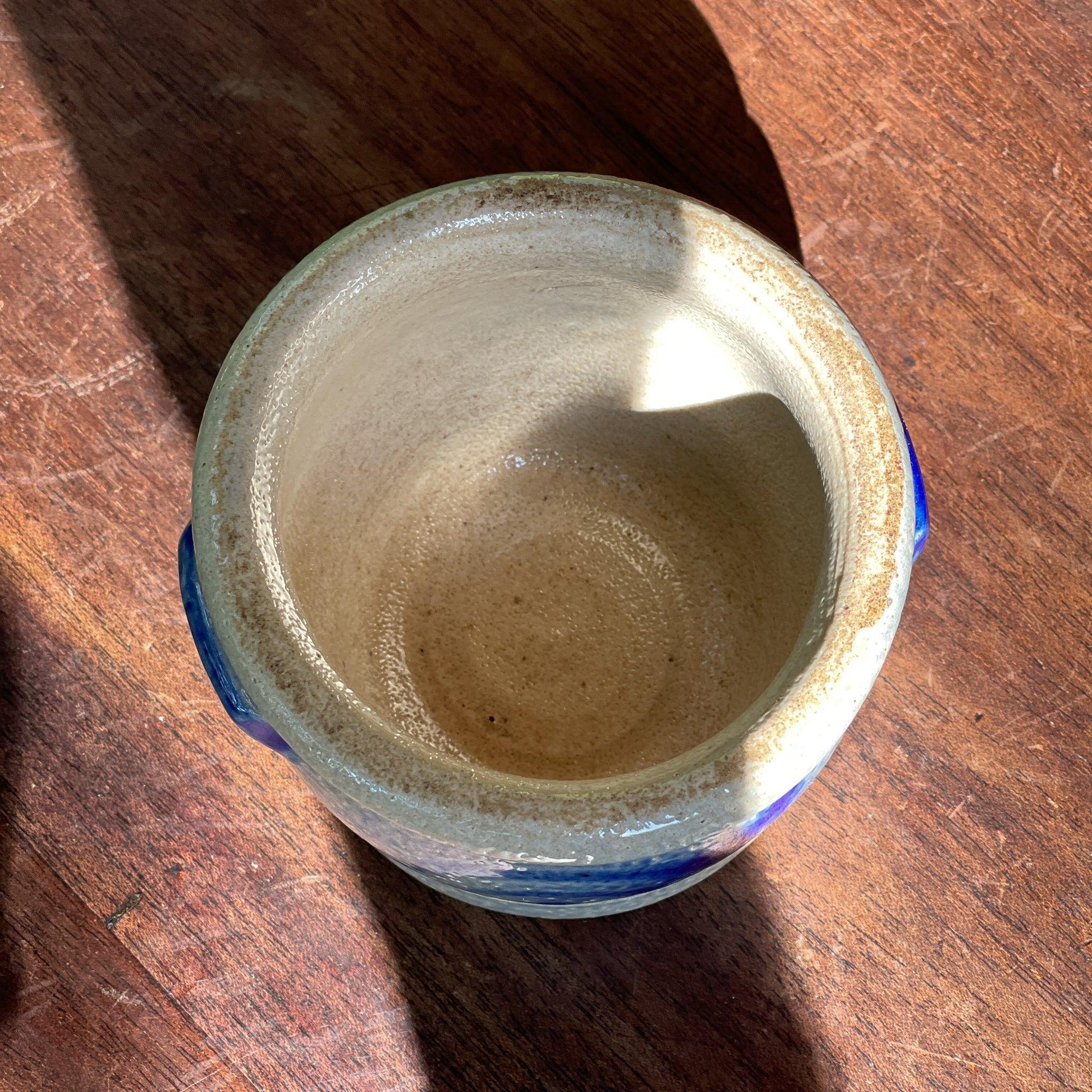 Antieke Keulse aardewerk pot / bloempotje - Bamestra Curiosa