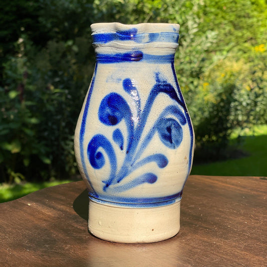 Antieke Keulse aardewerk schenkkan / vaas 1L - Bamestra Curiosa