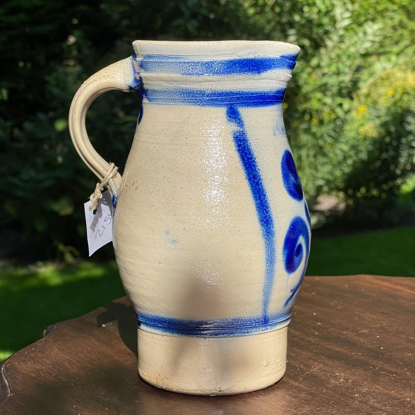 Antieke Keulse aardewerk schenkkan / vaas 1L - Bamestra Curiosa