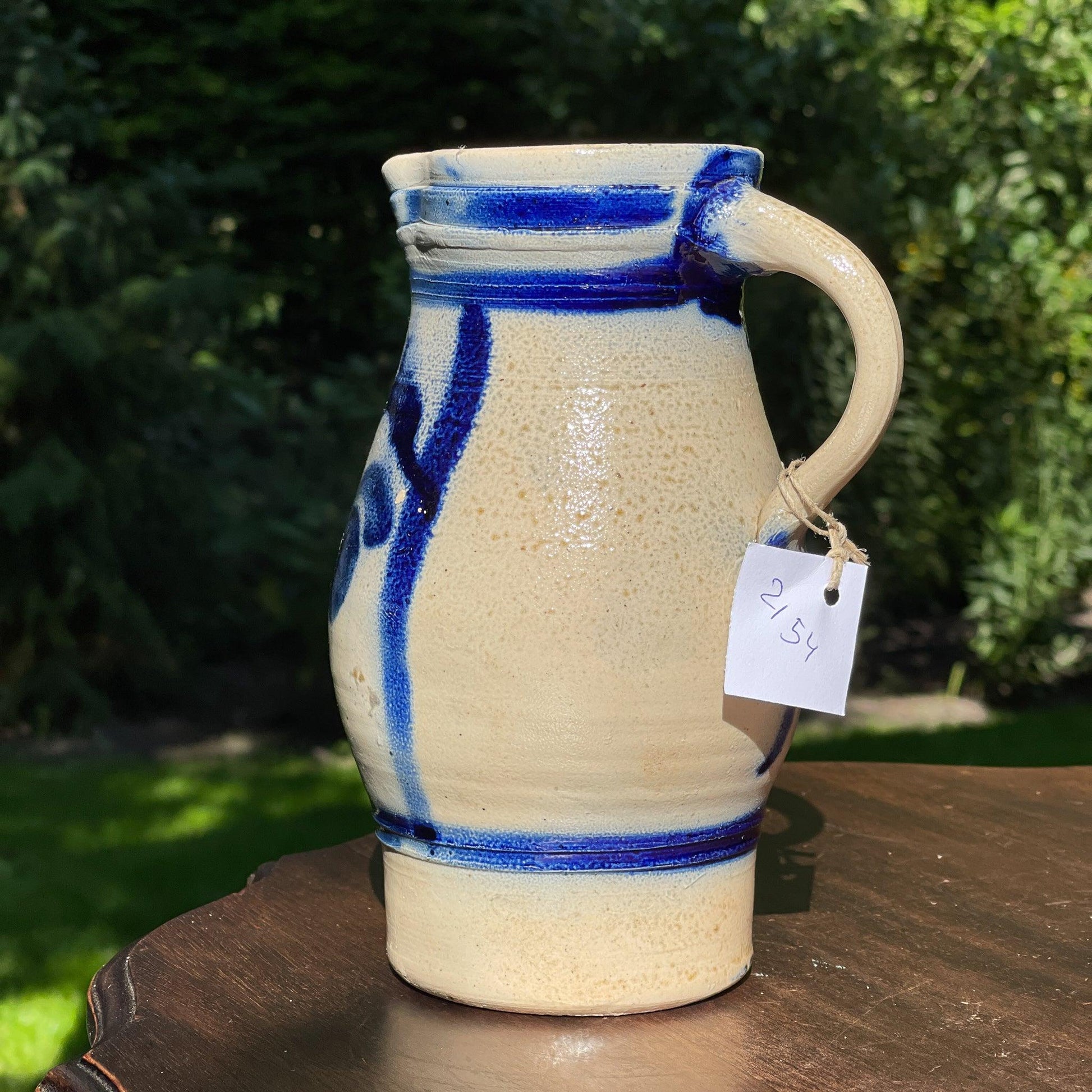 Antieke Keulse aardewerk schenkkan / vaas 1L - Bamestra Curiosa