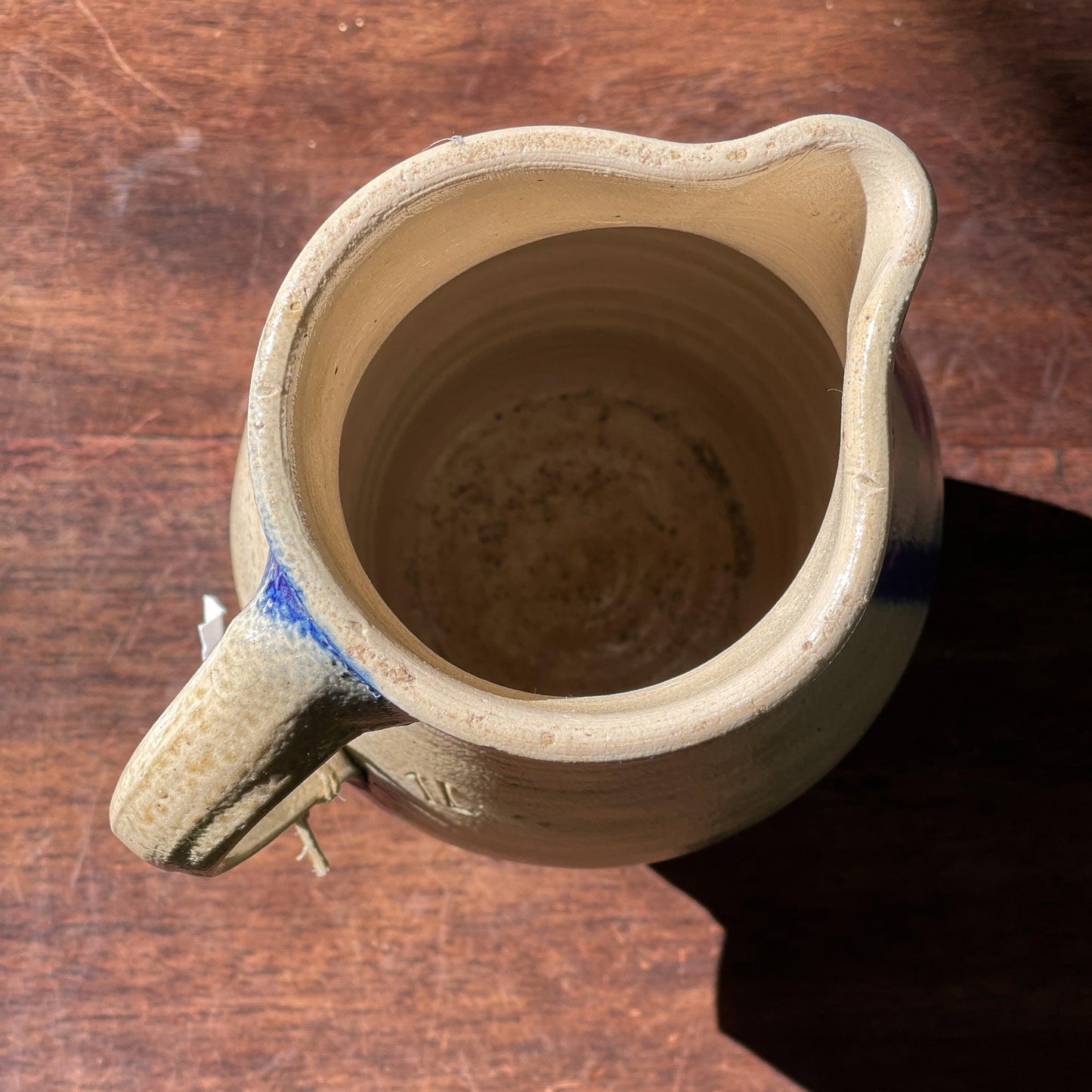 Antieke Keulse aardewerk schenkkan / vaas 1L - Bamestra Curiosa