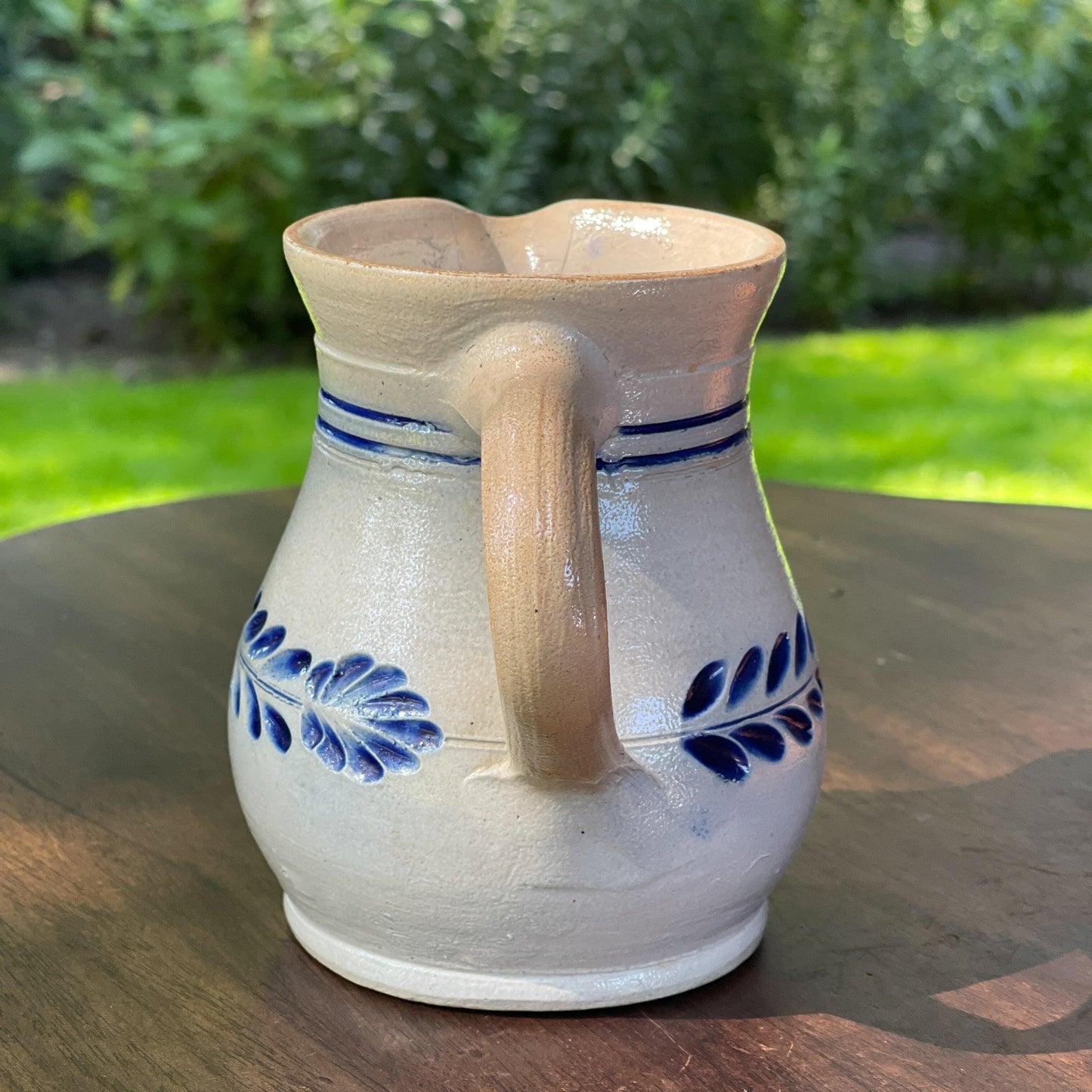 Antieke Keulse aardewerk schenkkannetje / vaasje - Bamestra Curiosa