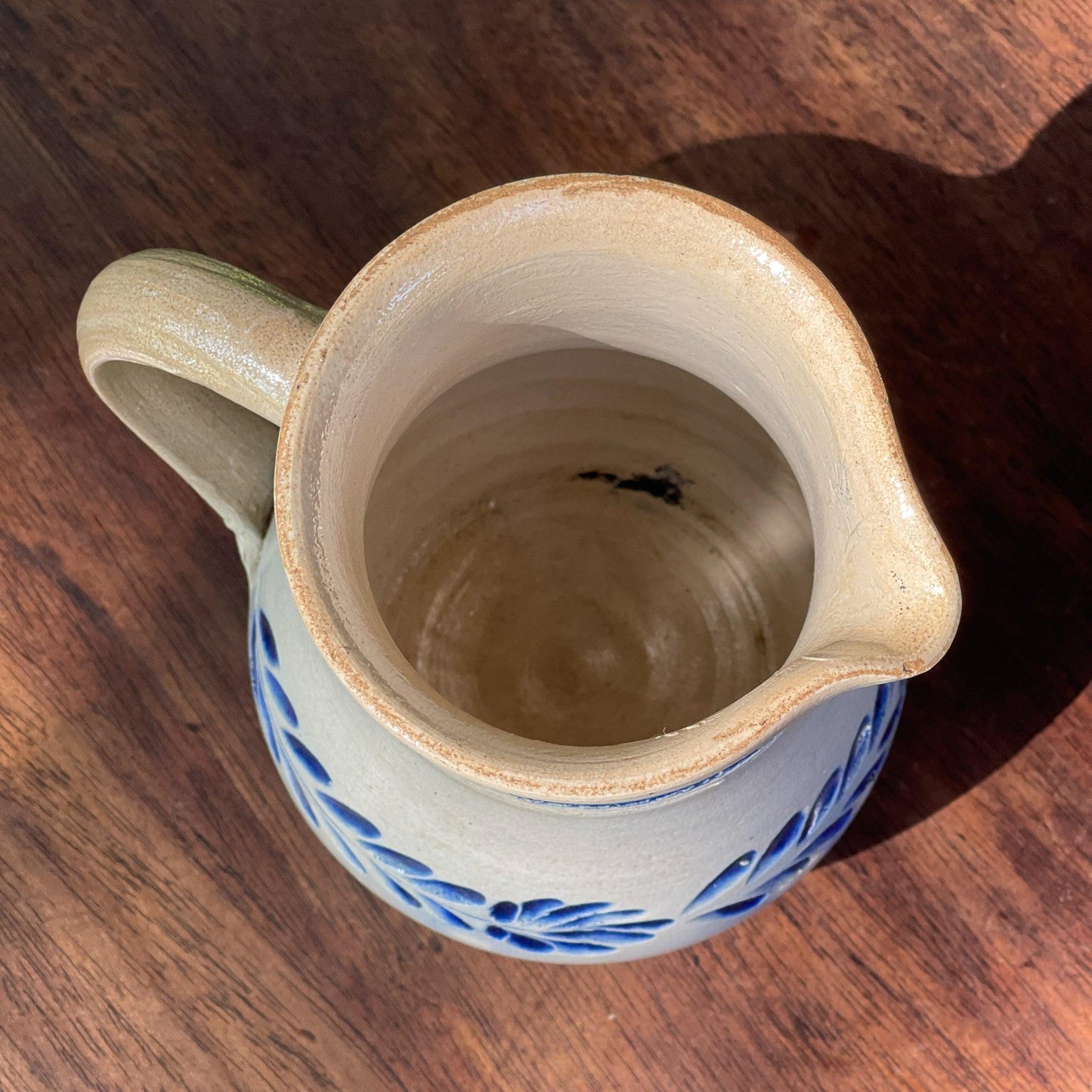 Antieke Keulse aardewerk schenkkannetje / vaasje - Bamestra Curiosa