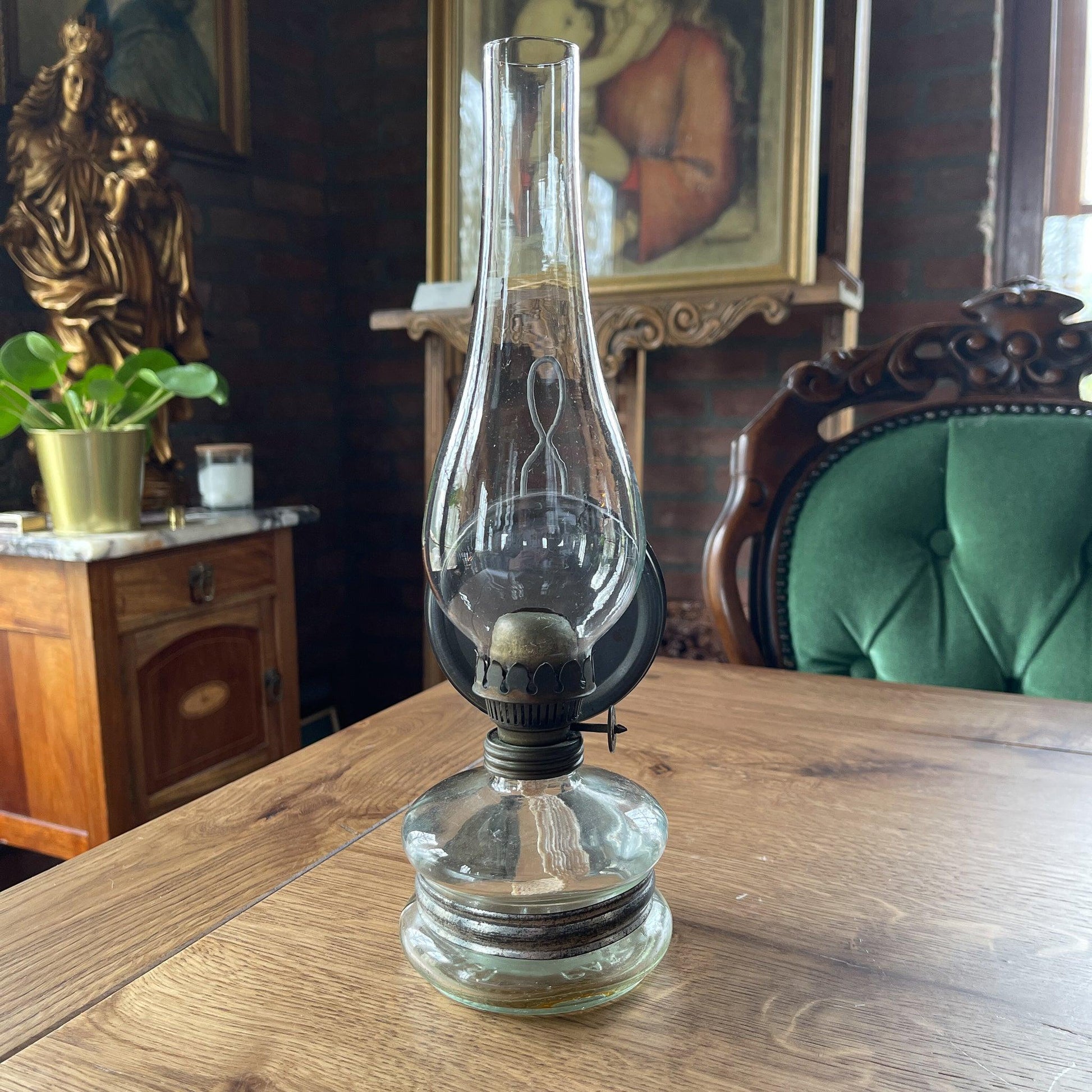 Antieke olielamp - Bamestra Curiosa