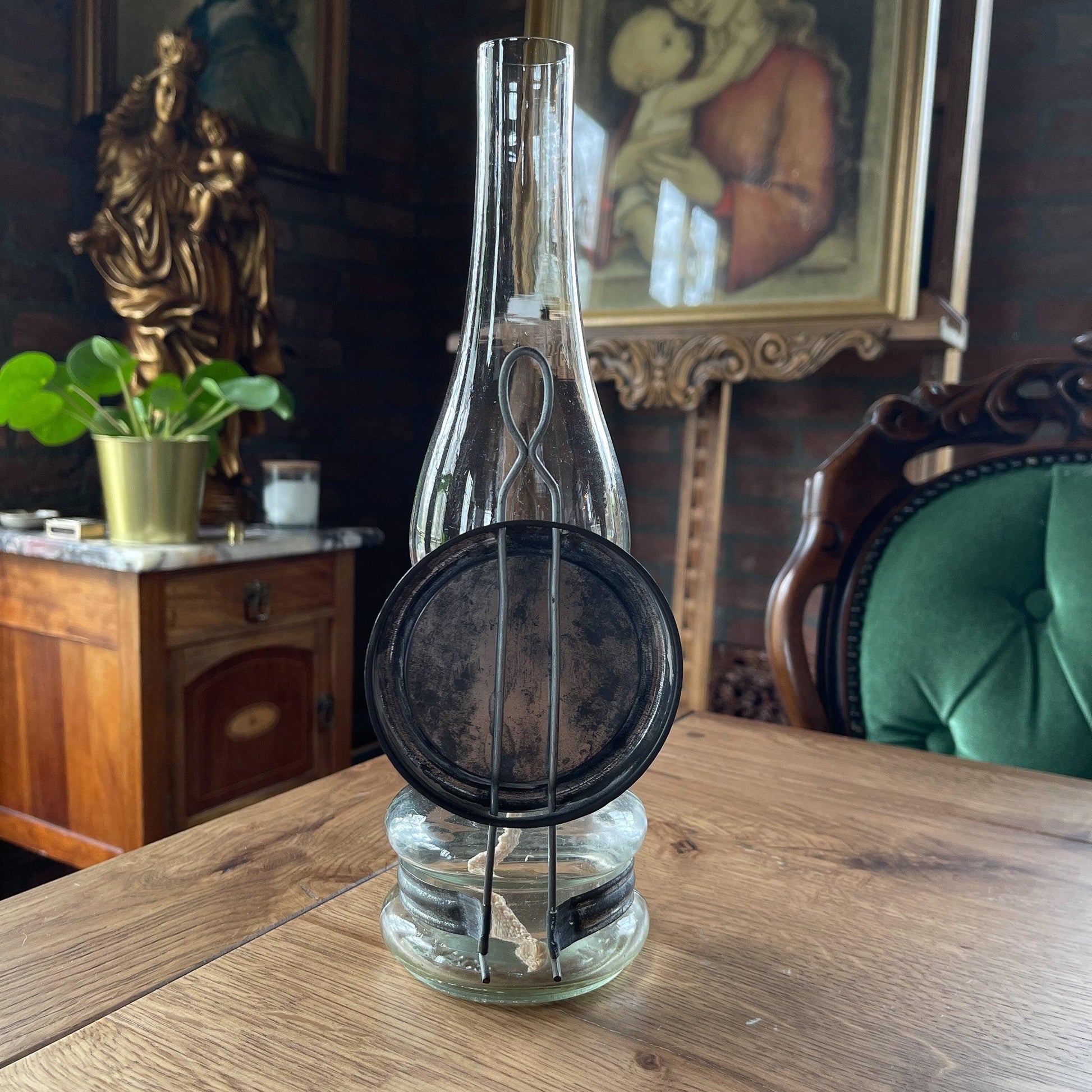 Antieke olielamp - Bamestra Curiosa