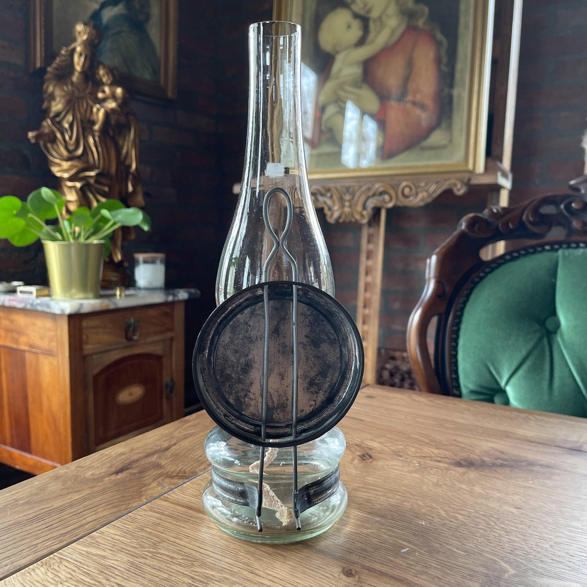 Antieke olielamp - Bamestra Curiosa