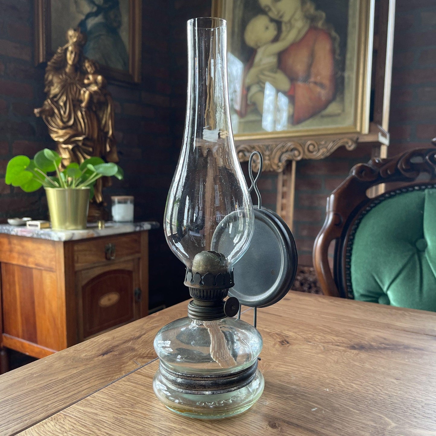 Antieke olielamp - Bamestra Curiosa