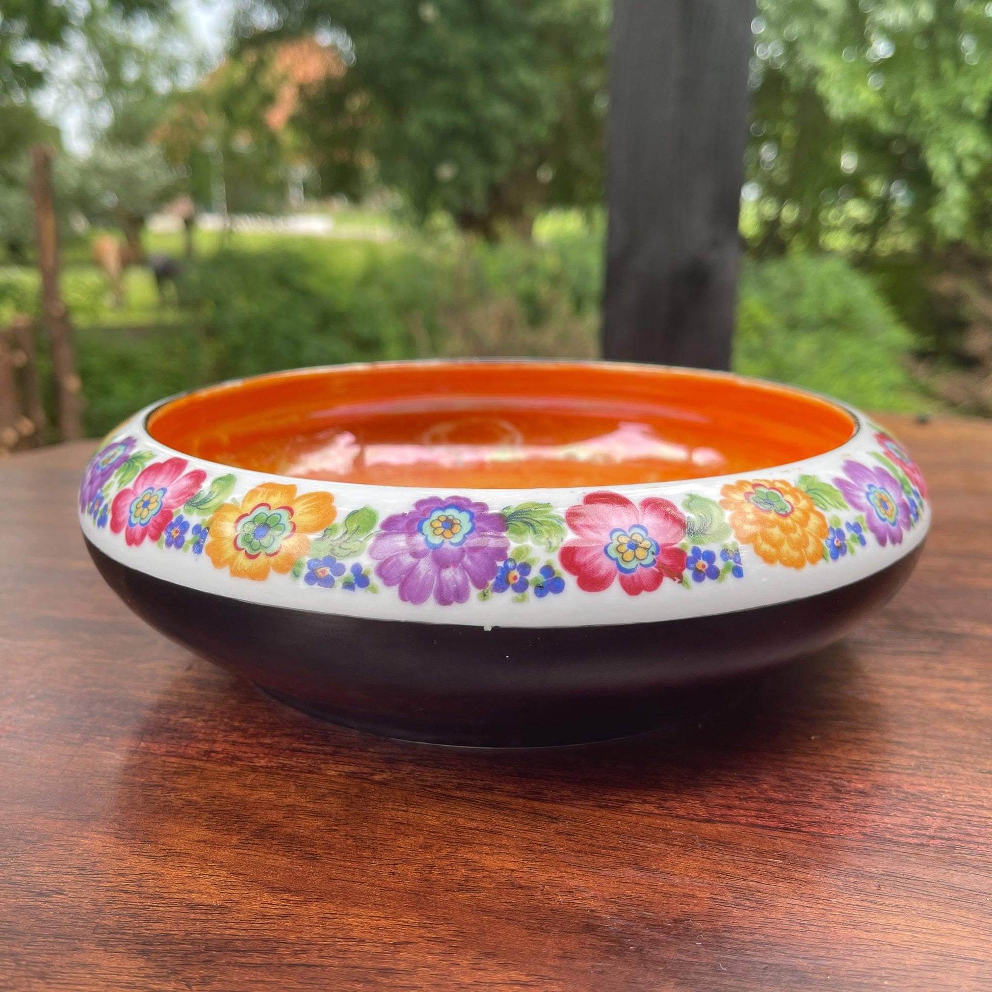 Antieke schaal met Kolibries (1910-1923) - Bamestra Curiosa